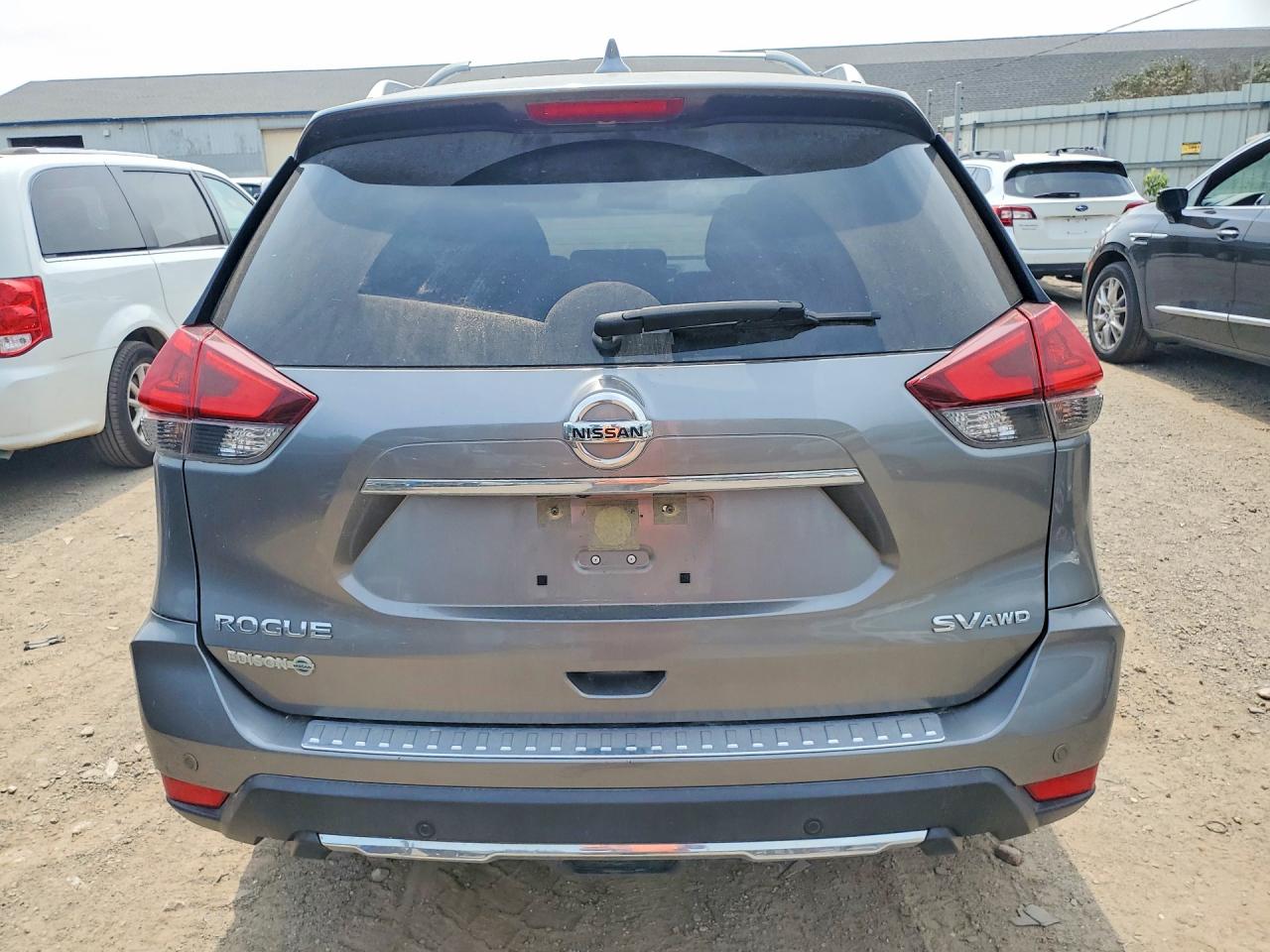 2019 Nissan Rogue Sv Gray vin: JN8AT2MV8KW402172
