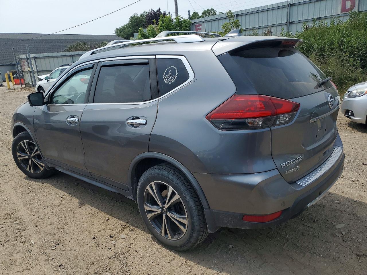 2019 Nissan Rogue Sv Gray vin: JN8AT2MV8KW402172