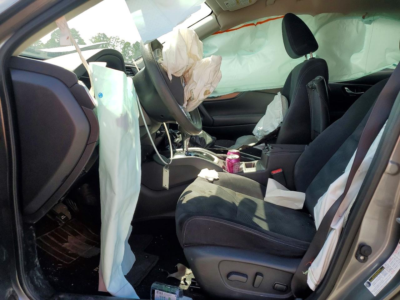 2016 Nissan Rogue Sv Gray vin: JN8AT2MV9GW136765