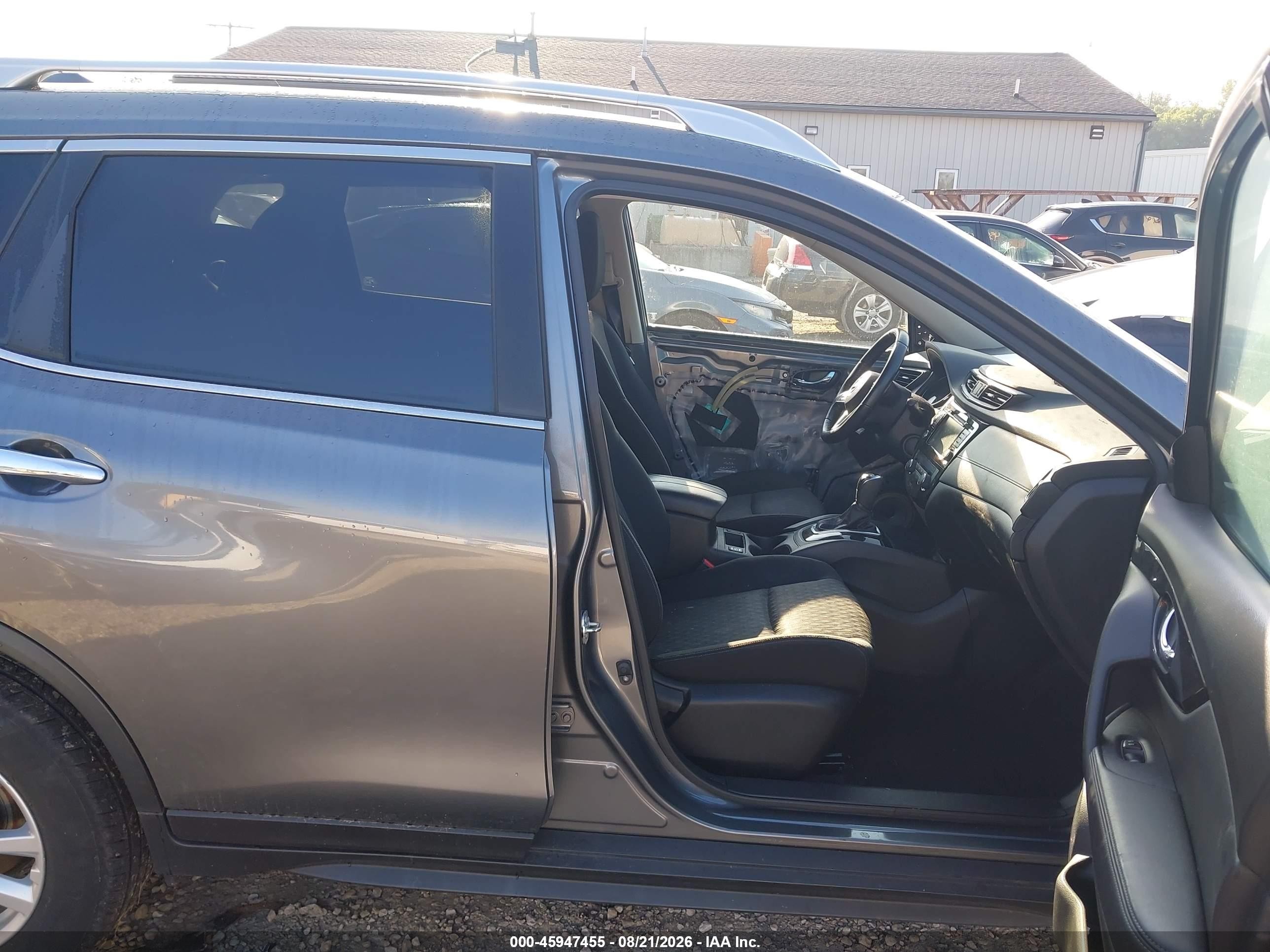 2018 Nissan Rogue Sv Серый vin: JN8AT2MV9JW302550