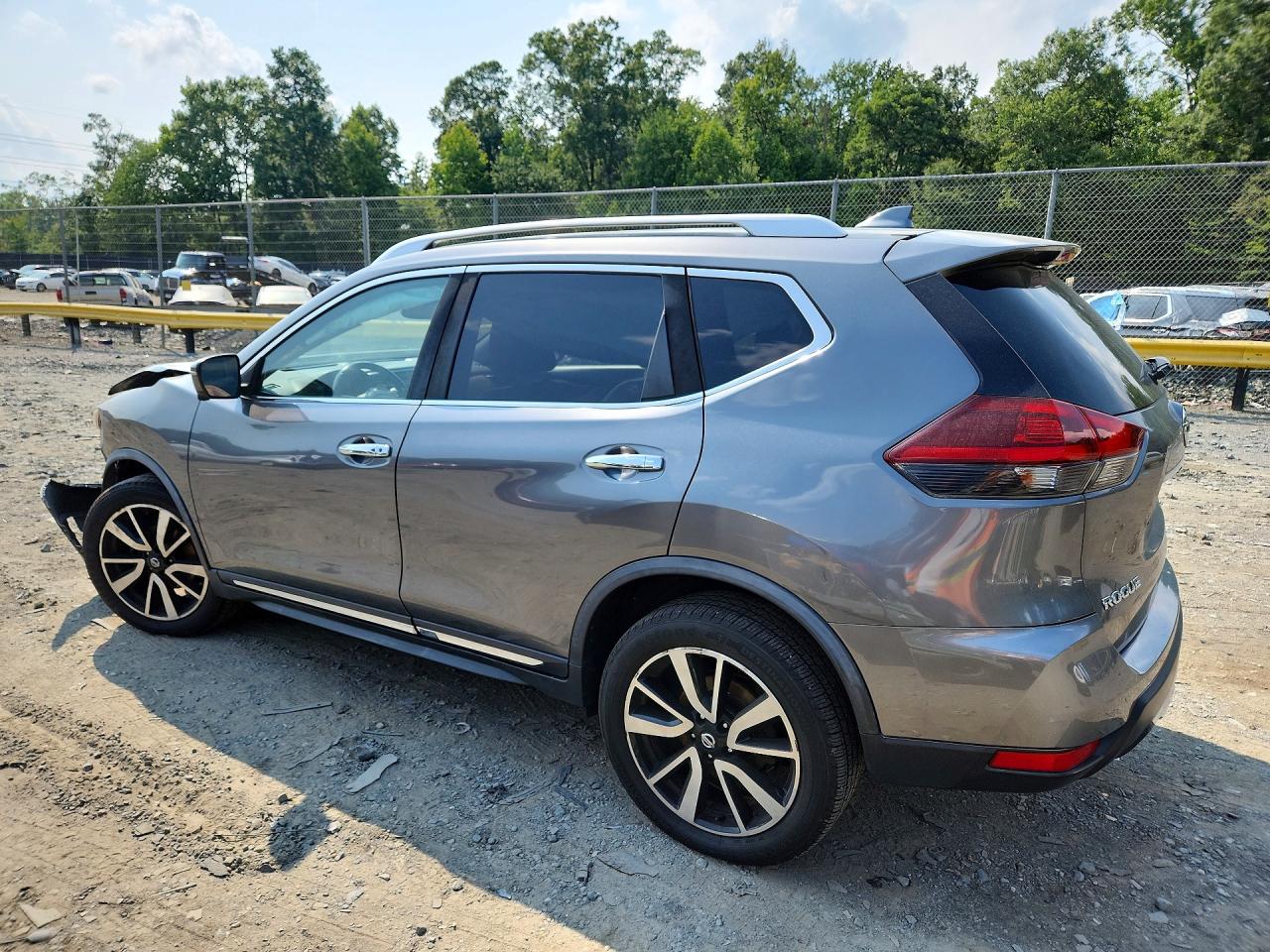 2018 Nissan Rogue Sl Gray vin: JN8AT2MV9JW311068