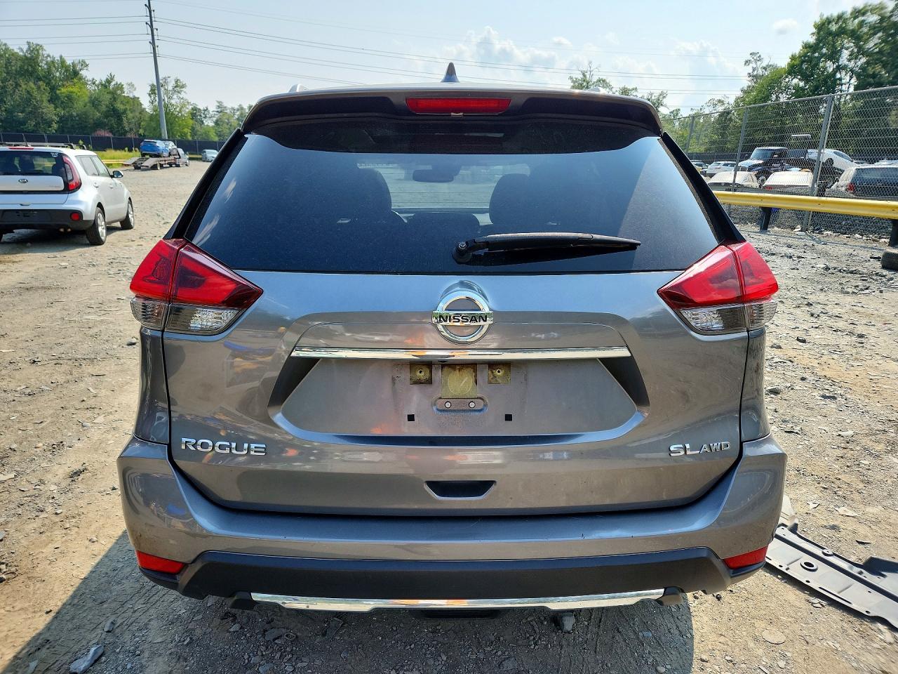 2018 Nissan Rogue Sl Gray vin: JN8AT2MV9JW311068
