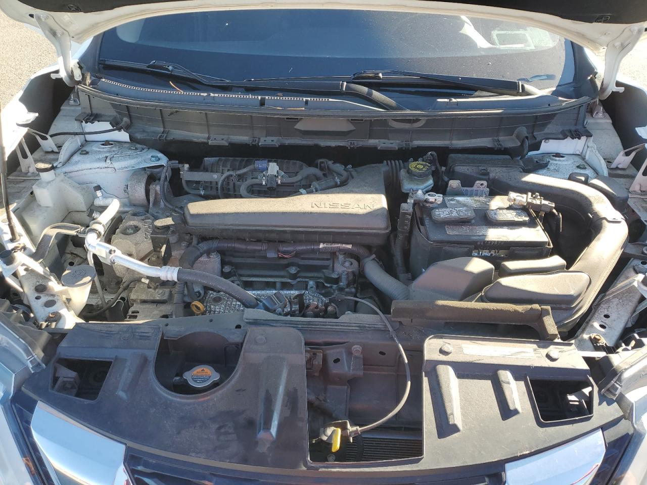 2019 Nissan Rogue S White vin: JN8AT2MV9KW374284