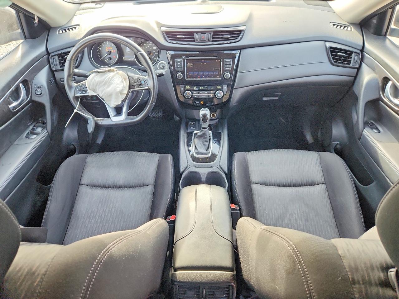 2019 Nissan Rogue Sv Gray vin: JN8AT2MV9KW392686