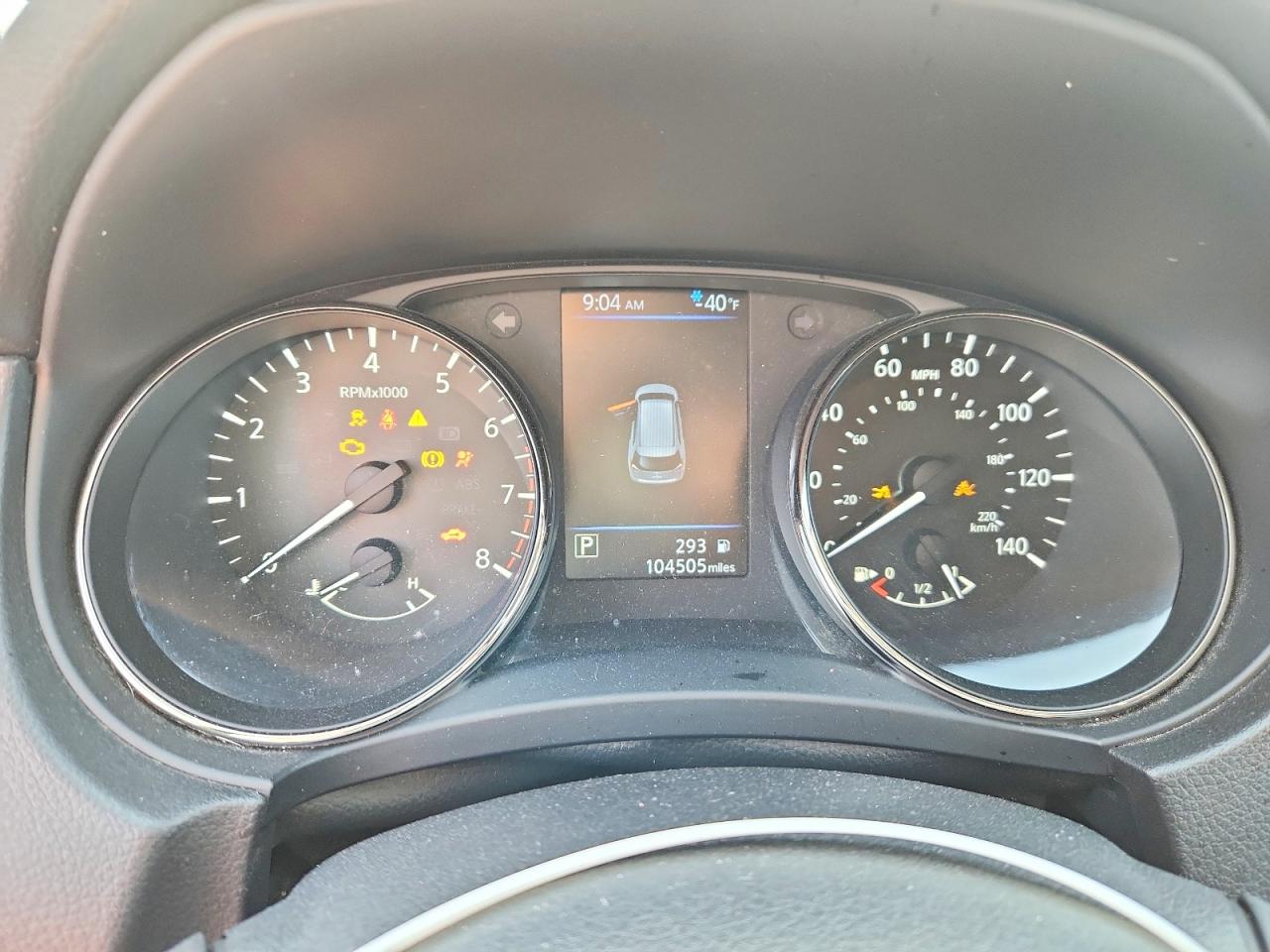 2019 Nissan Rogue Sv Gray vin: JN8AT2MV9KW392686
