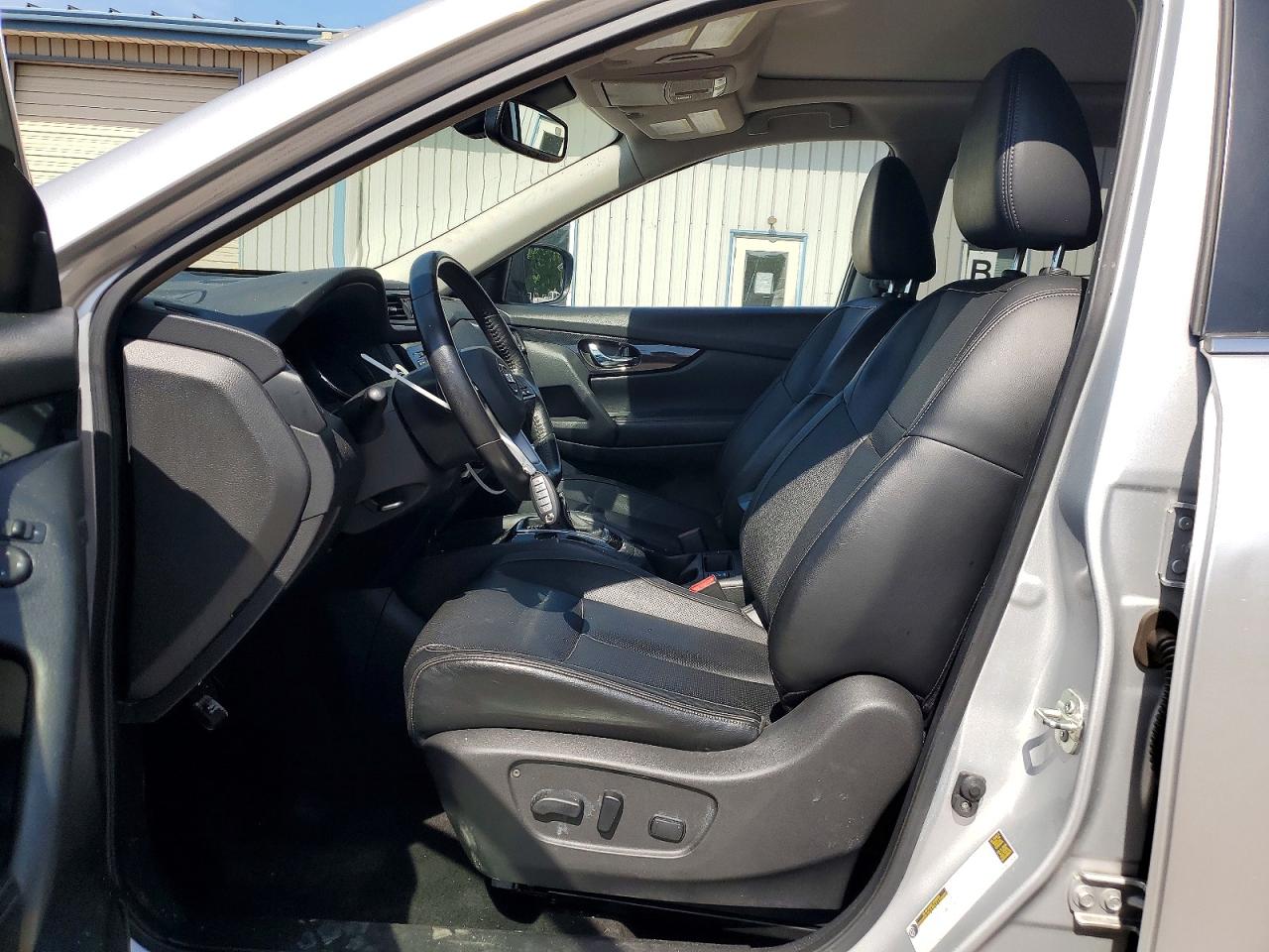 2017 Nissan Rogue Sl Silver vin: JN8AT2MVXHW284487