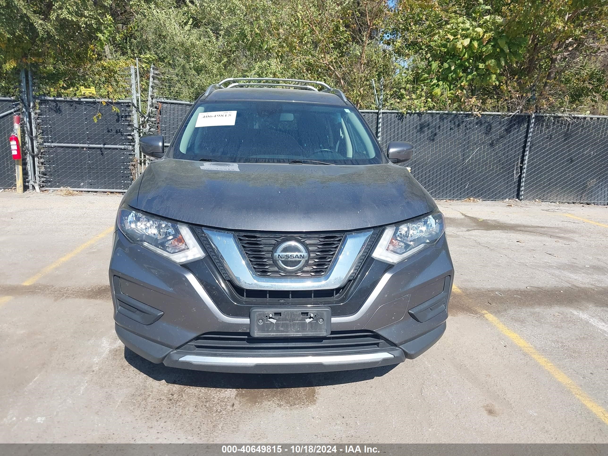 2020 Nissan Rogue Sv Intelligent Awd Gray vin: JN8AT2MVXLW118463