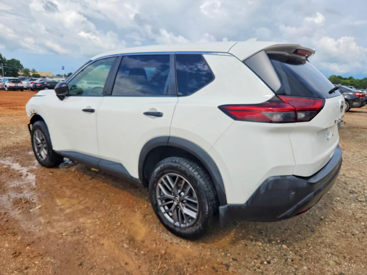 2021 Nissan Rogue S White vin: JN8AT3AA0MW003718