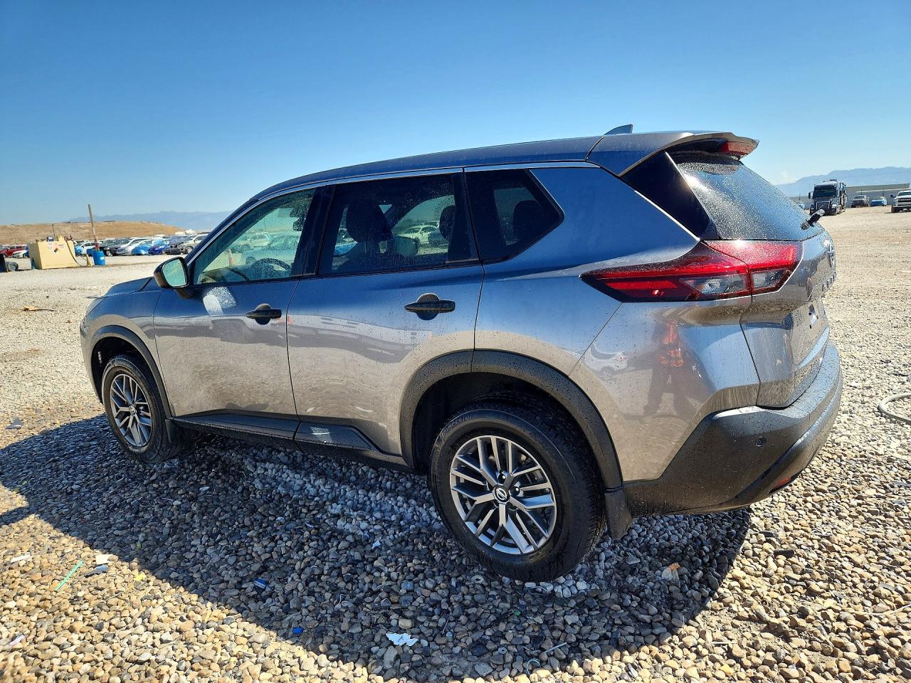 2021 Nissan Rogue S Gray vin: JN8AT3AB7MW211216