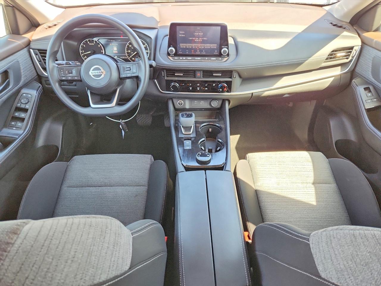 2021 Nissan Rogue S Gray vin: JN8AT3AB7MW211216