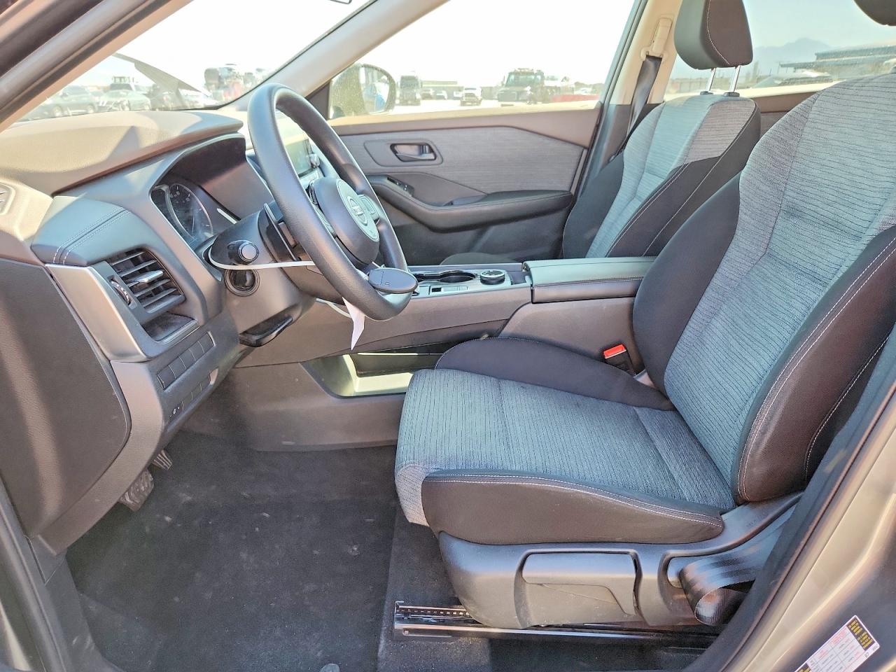2021 Nissan Rogue S Gray vin: JN8AT3AB7MW211216