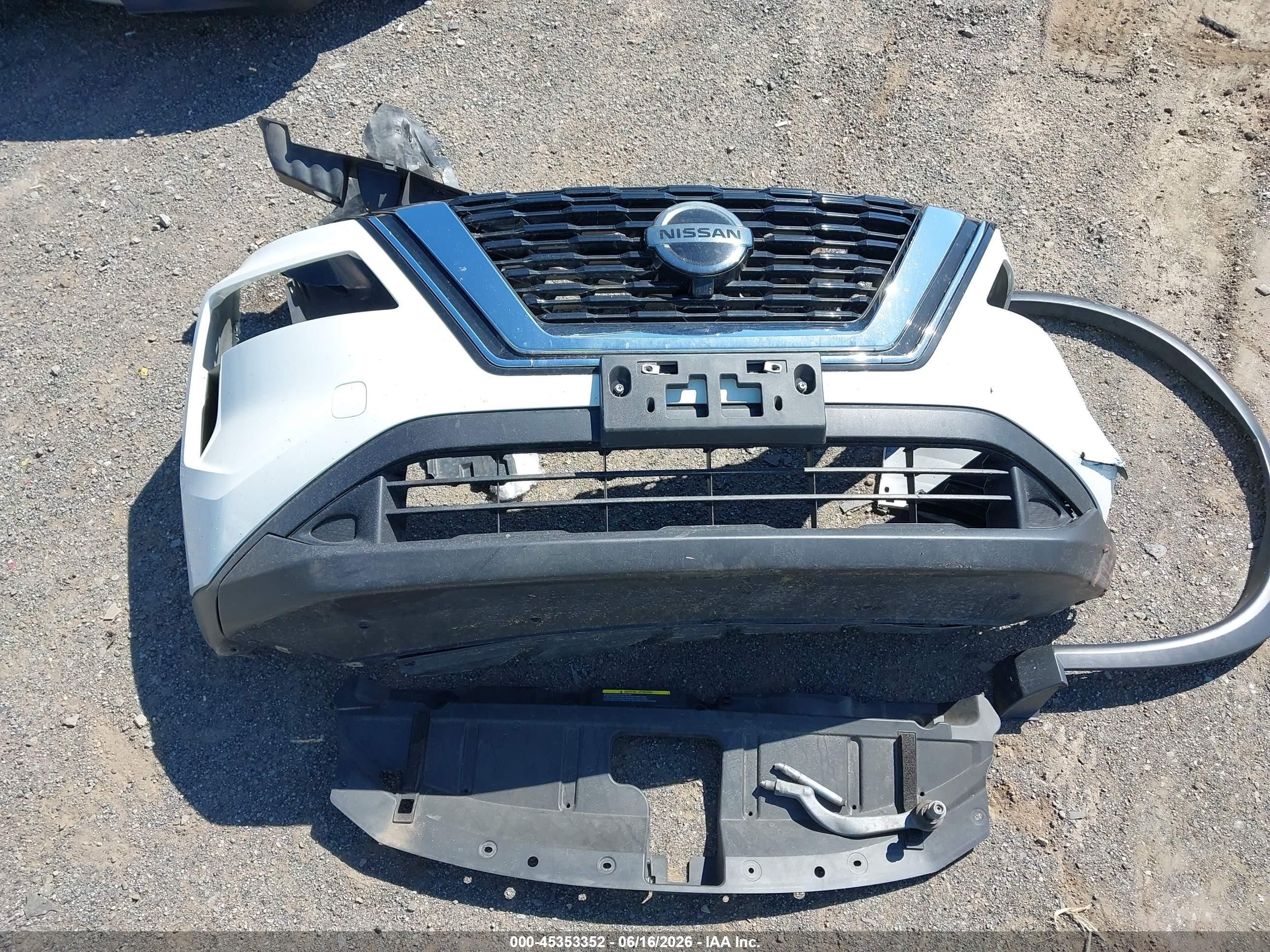 2021 Nissan Rogue S Intelligent Awd White vin: JN8AT3AB8MW207577