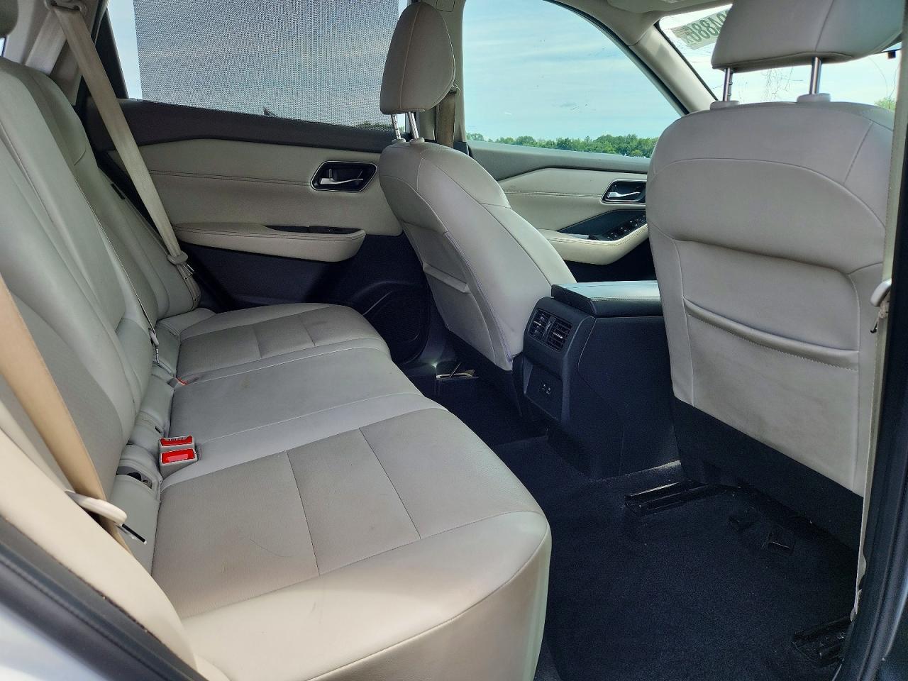 2021 Nissan Rogue Sv Белый vin: JN8AT3BA7MW022507