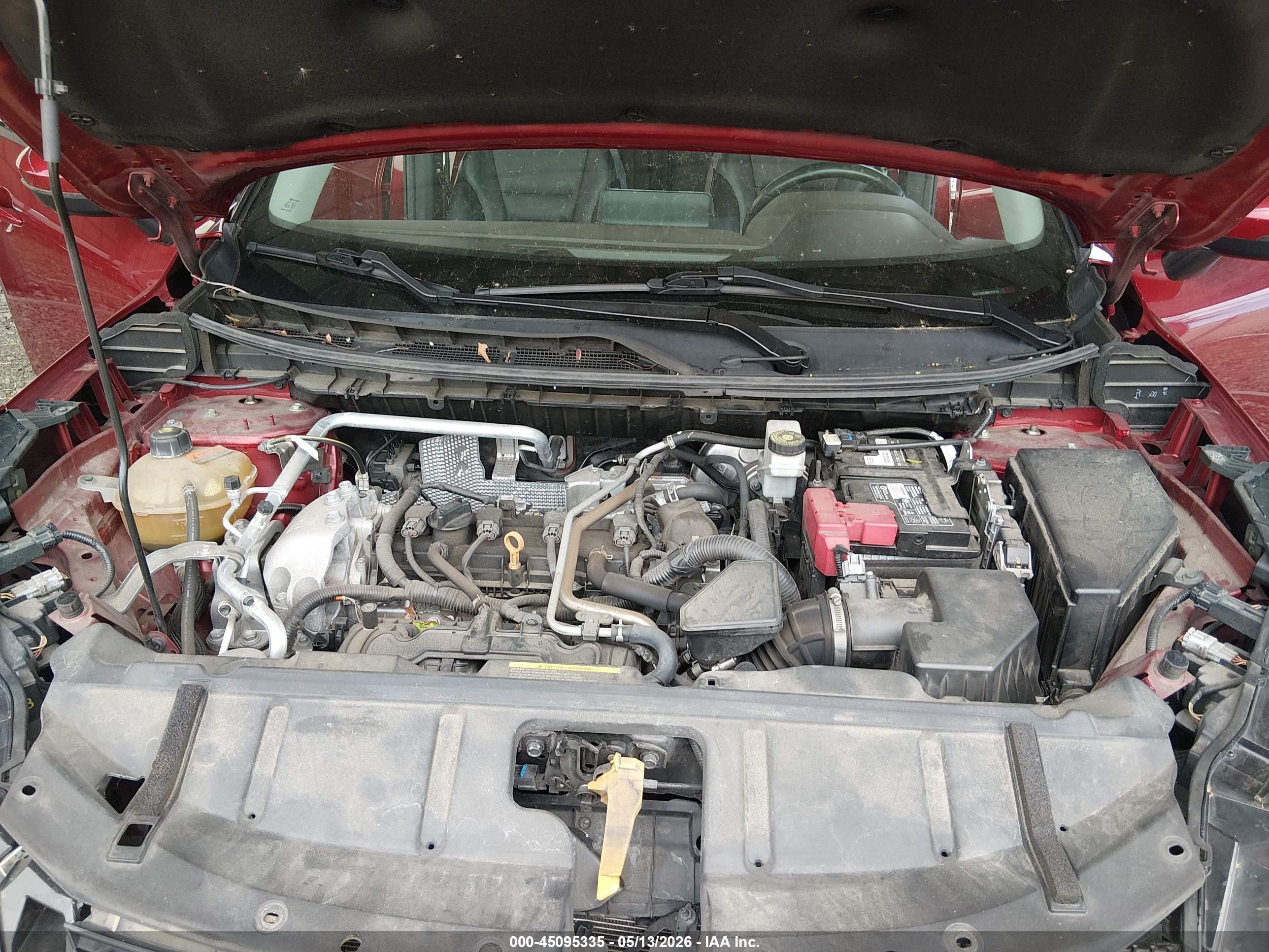2021 Nissan Rogue Sv Intelligent Awd Красный vin: JN8AT3BB0MW200959