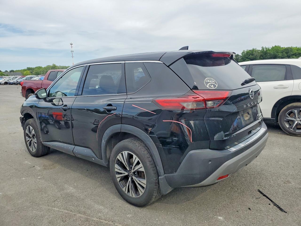 2021 Nissan Rogue Sv Black vin: JN8AT3BB1MW222646