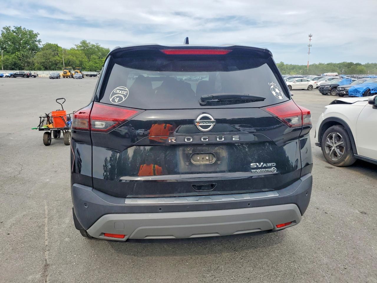 2021 Nissan Rogue Sv Black vin: JN8AT3BB1MW222646