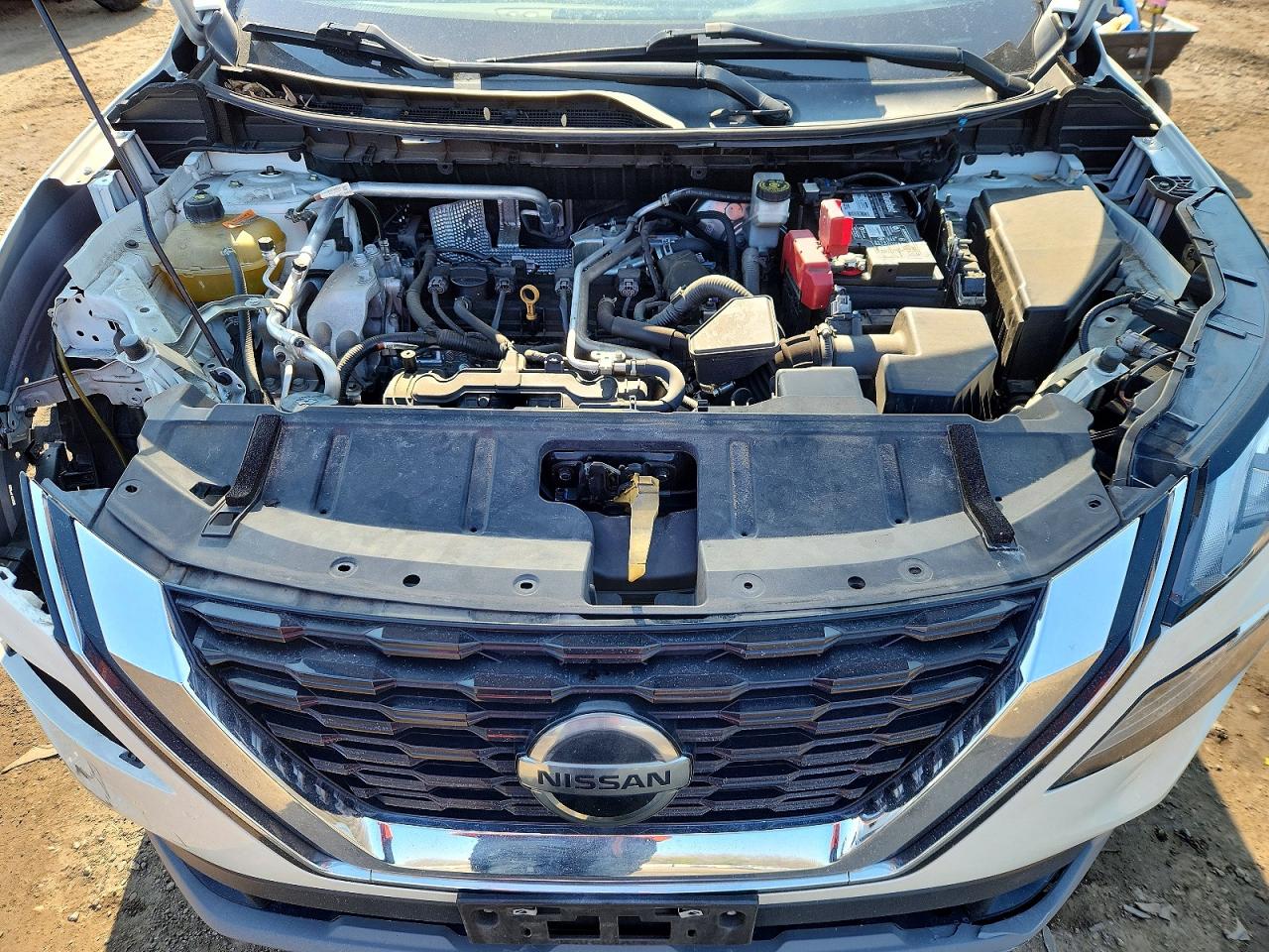 2021 Nissan Rogue Sv Белый vin: JN8AT3BB4MW209289
