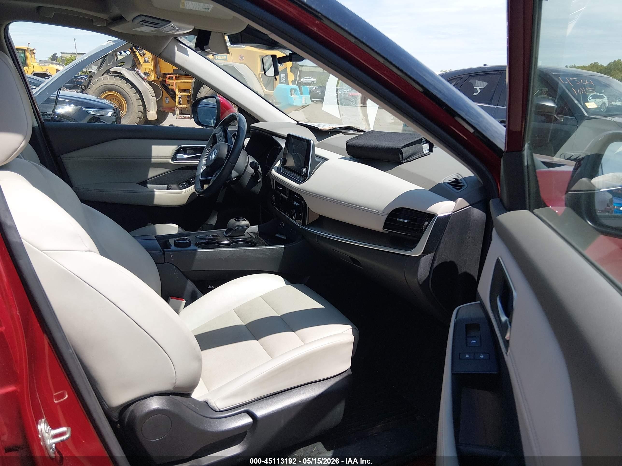 2021 Nissan Rogue Sv Intelligent Awd Red vin: JN8AT3BB4MW229736