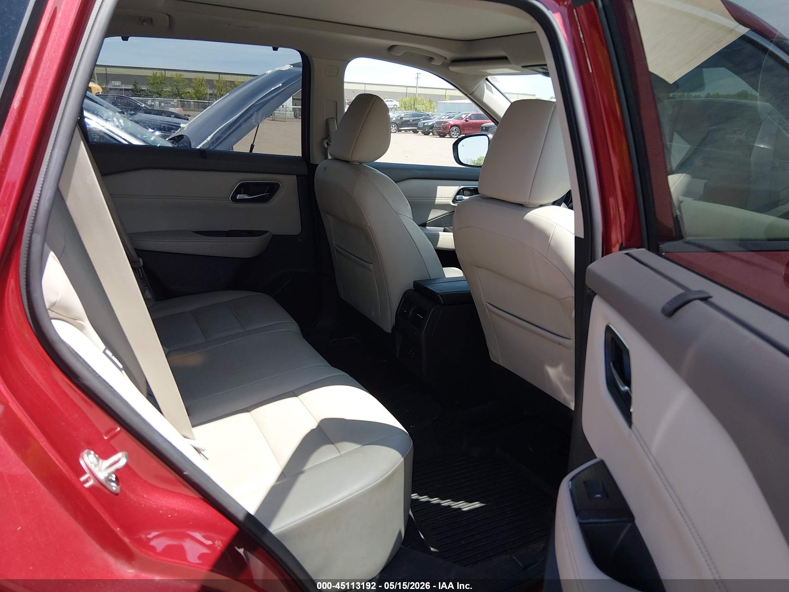 2021 Nissan Rogue Sv Intelligent Awd Red vin: JN8AT3BB4MW229736
