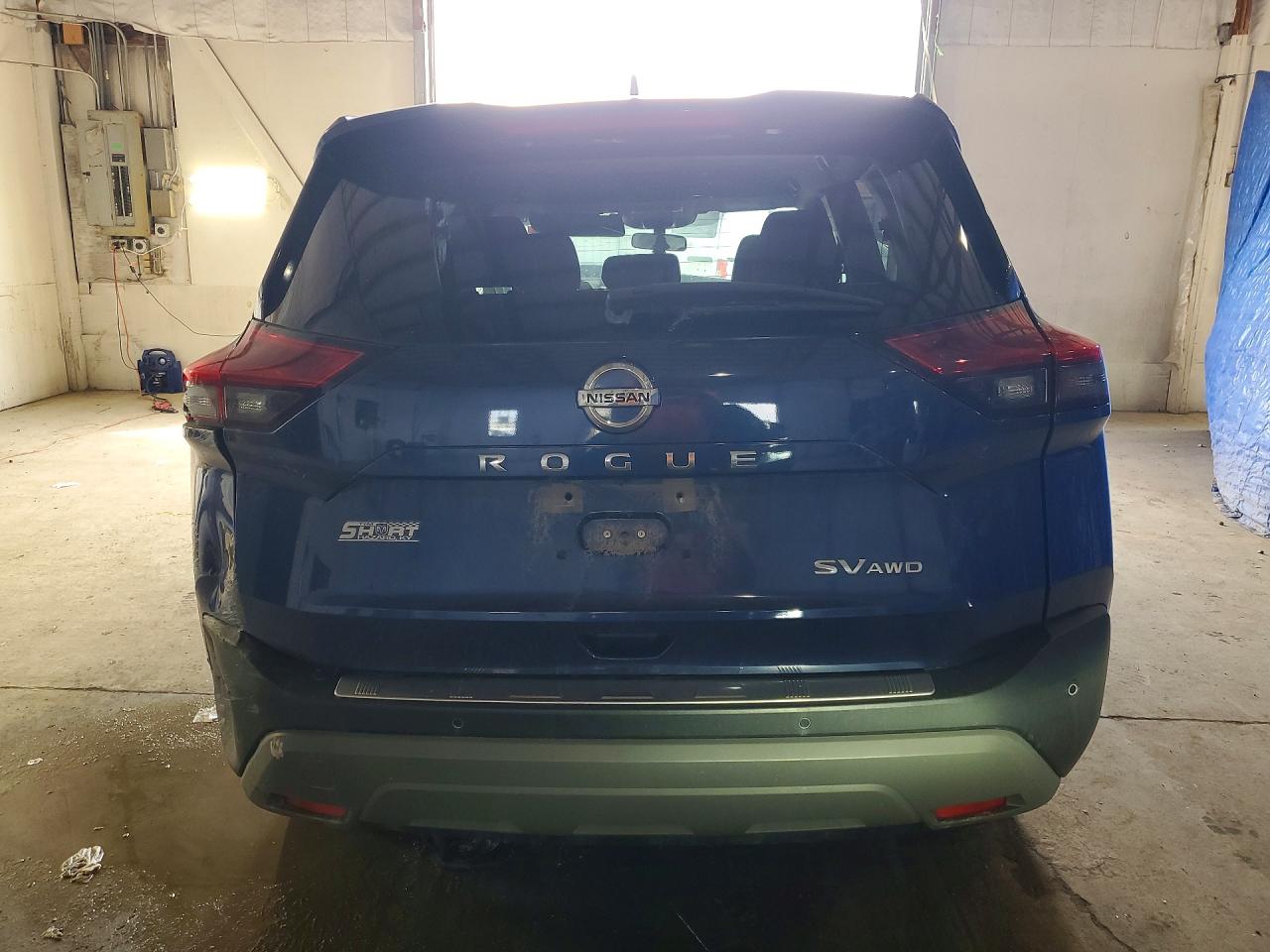 2021 Nissan Rogue Sv Blue vin: JN8AT3BB5MW215019