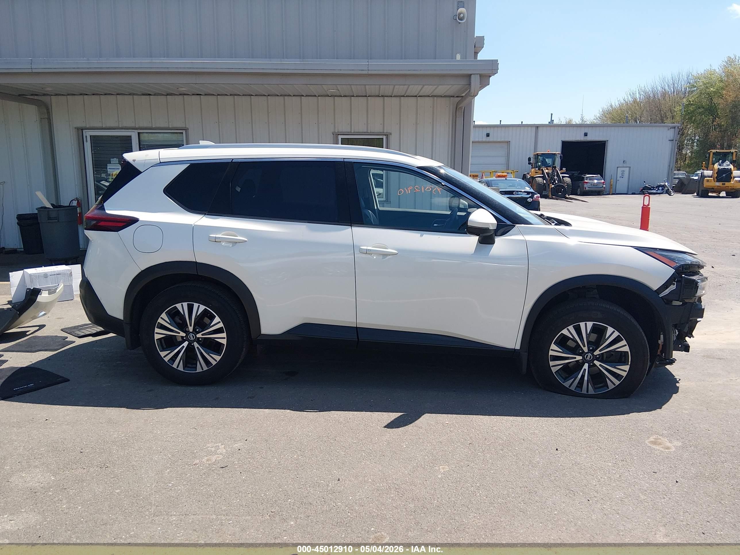 2021 Nissan Rogue Sv Intelligent Awd Белый vin: JN8AT3BB6MW215076