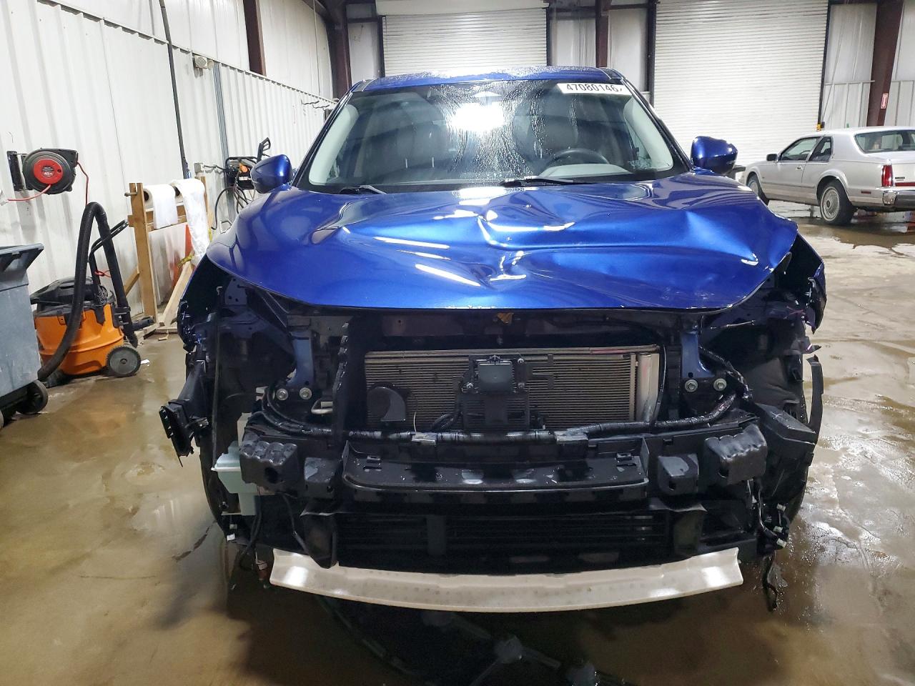 2021 Nissan Rogue Sv Blue vin: JN8AT3BB8MW223115