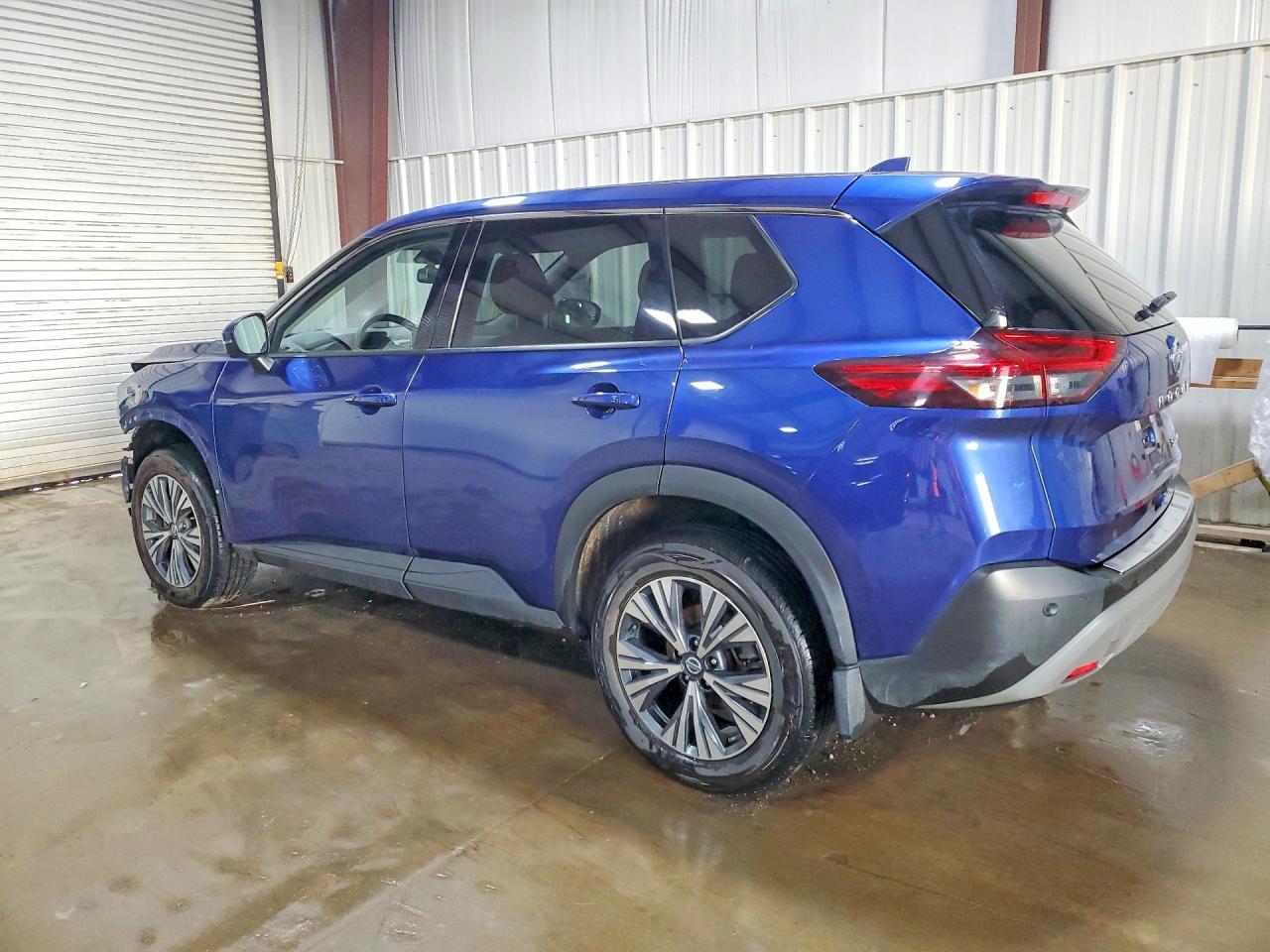 2021 Nissan Rogue Sv Blue vin: JN8AT3BB8MW223115