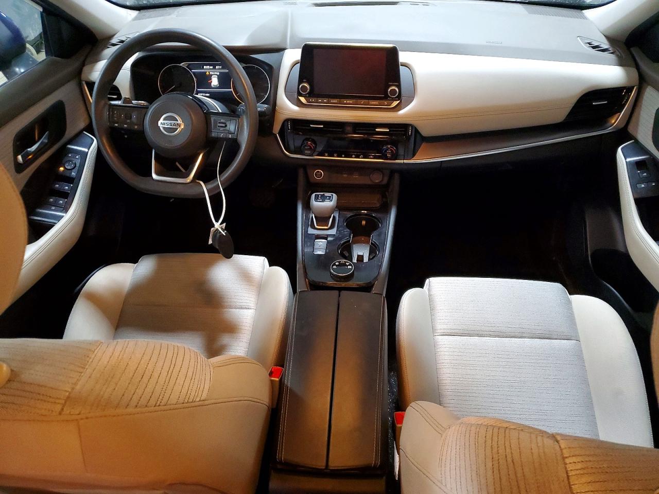 2021 Nissan Rogue Sv Blue vin: JN8AT3BB8MW223115
