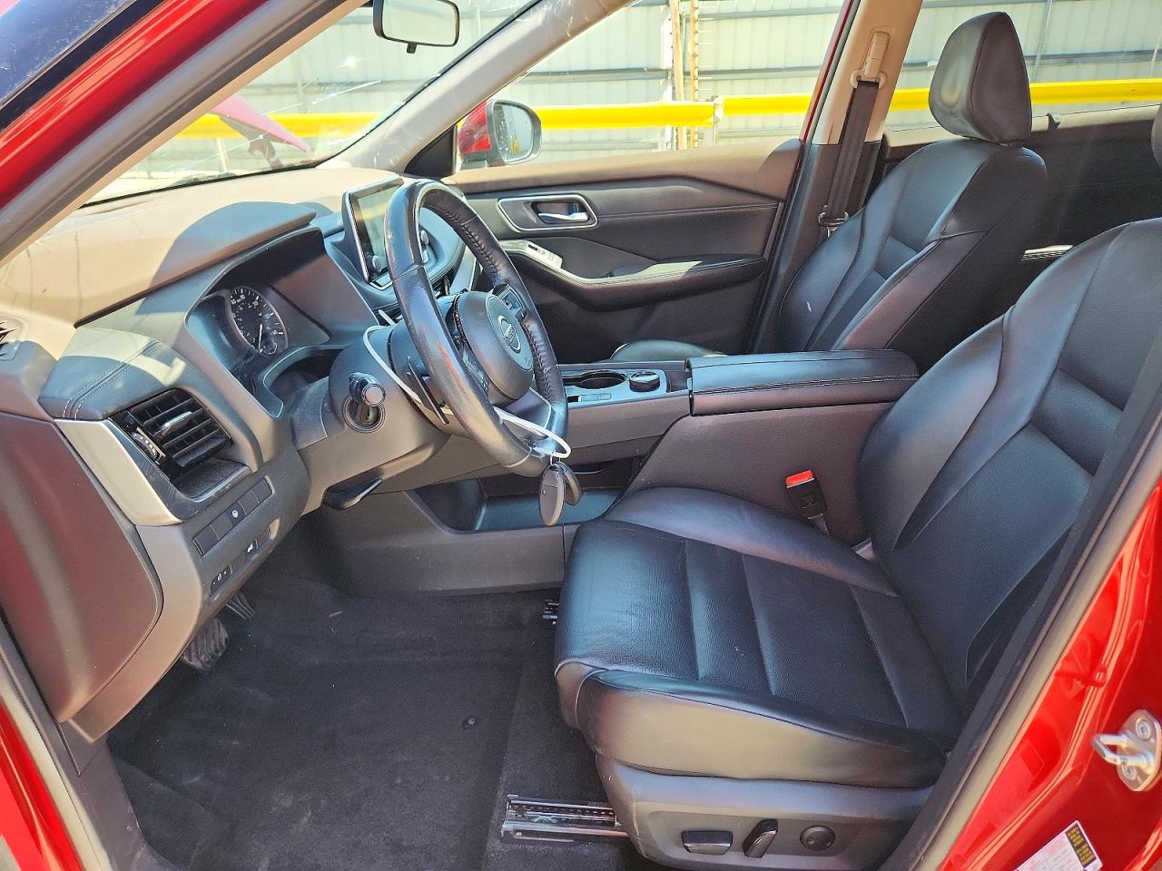 2021 Nissan Rogue Sv Red vin: JN8AT3BB9MW234947