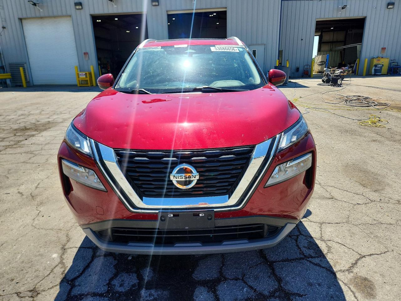 2021 Nissan Rogue Sv Red vin: JN8AT3BB9MW234947
