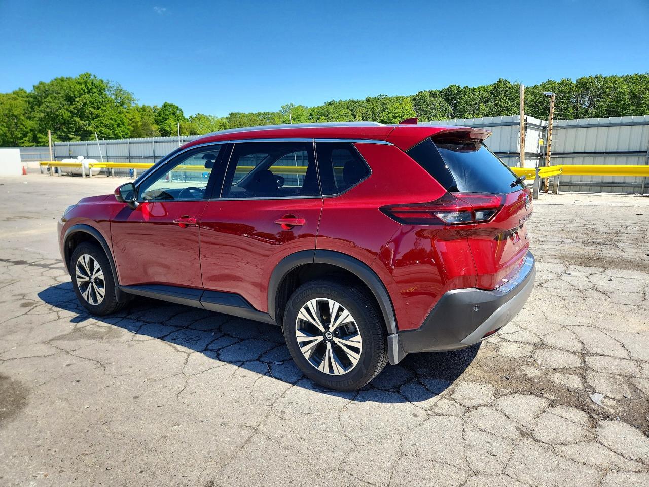 2021 Nissan Rogue Sv Red vin: JN8AT3BB9MW234947