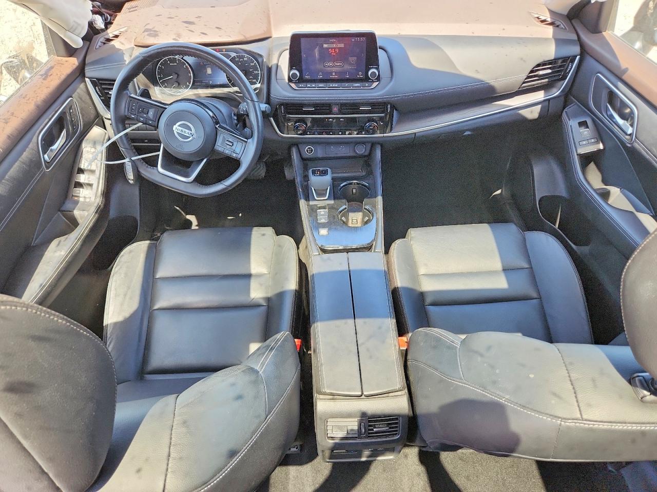 2021 Nissan Rogue Sl Black vin: JN8AT3CA1MW000582
