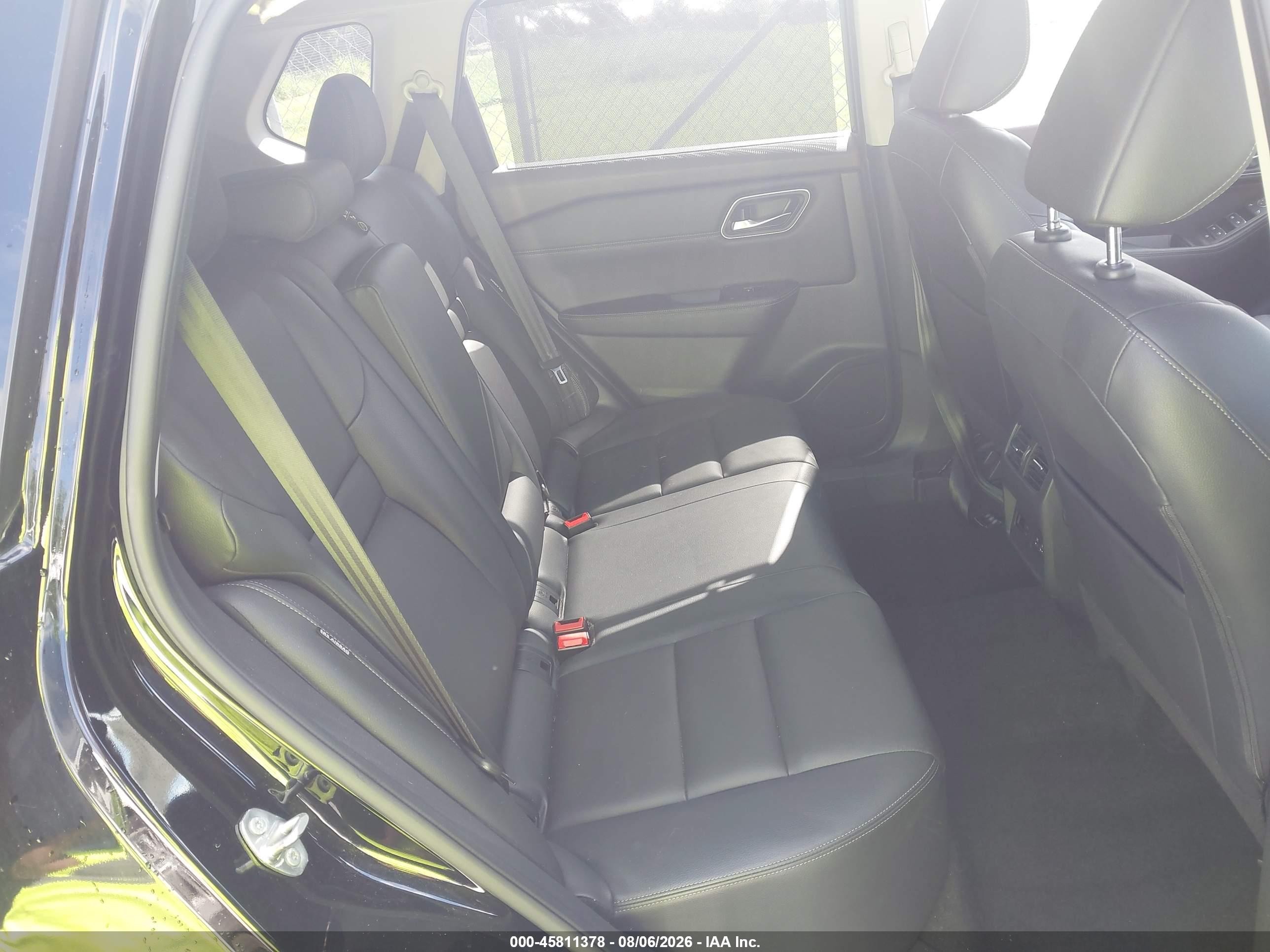 2021 Nissan Rogue Sl Intelligent Awd Черный vin: JN8AT3CB2MW242550