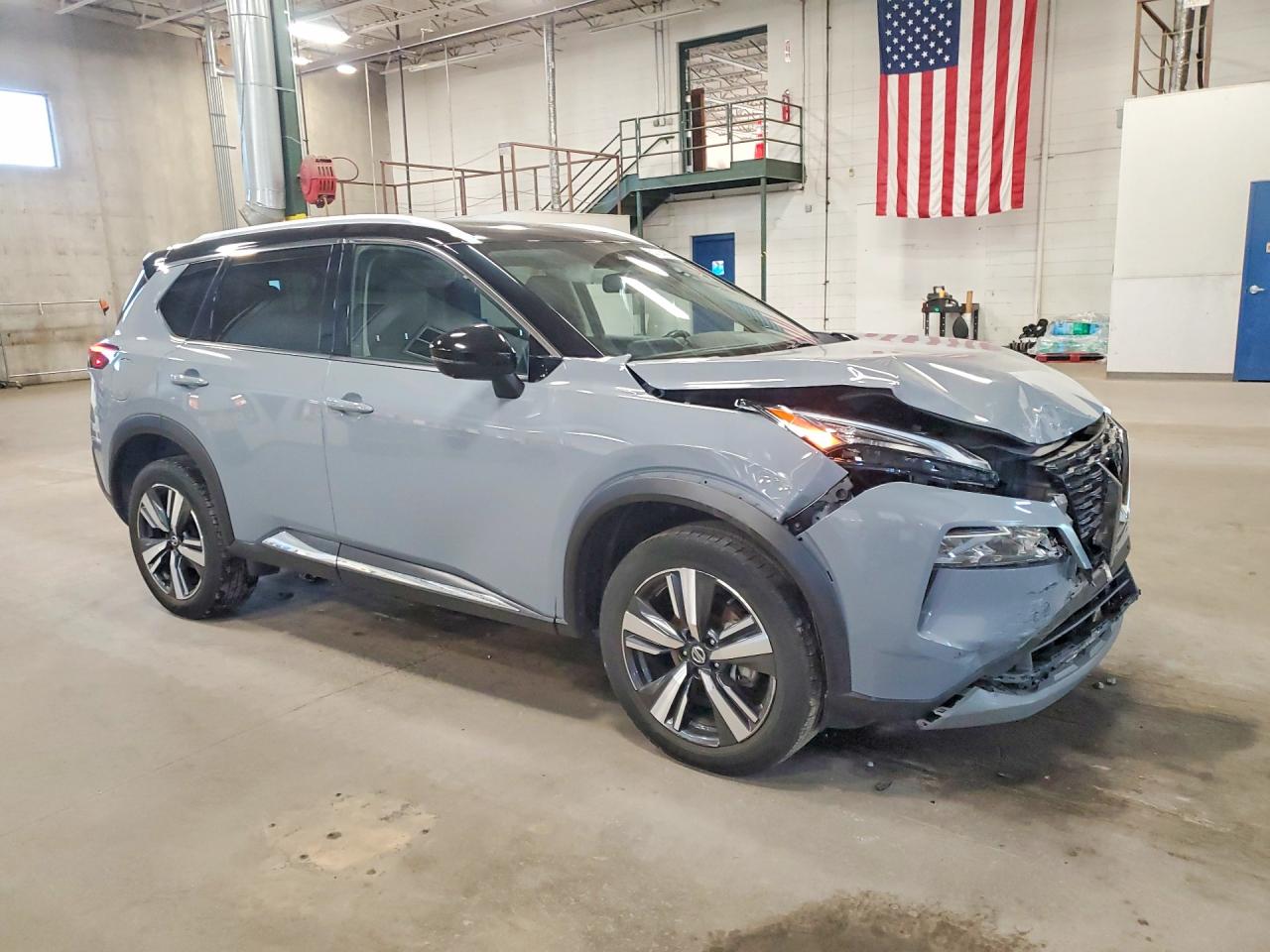 2021 Nissan Rogue Sl Gray vin: JN8AT3CB4MW228181