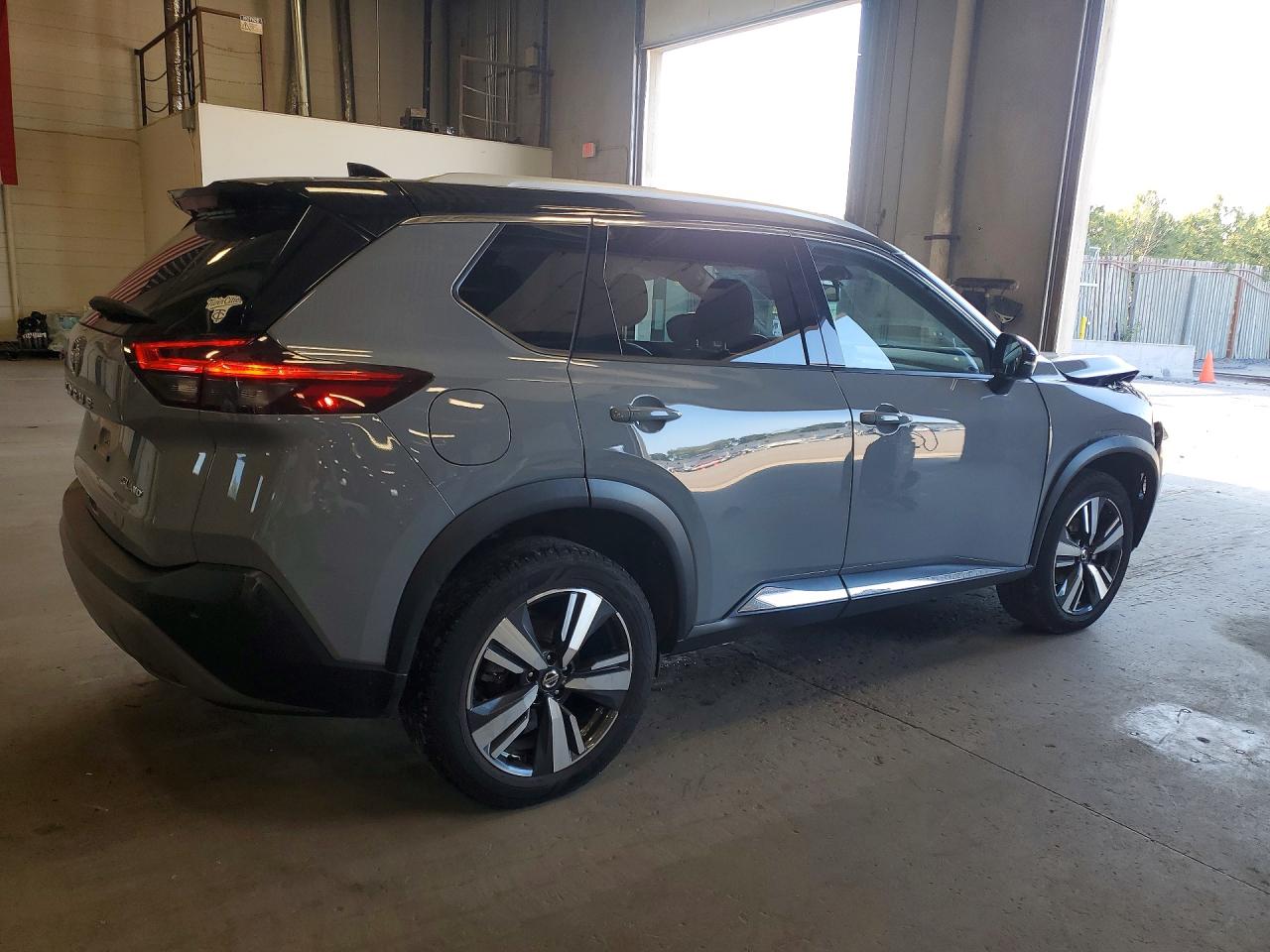 2021 Nissan Rogue Sl Gray vin: JN8AT3CB4MW228181