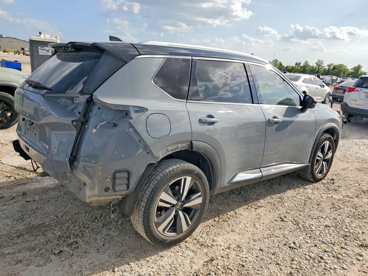 2021 Nissan Rogue Platinum Gray vin: JN8AT3DC0MW100852