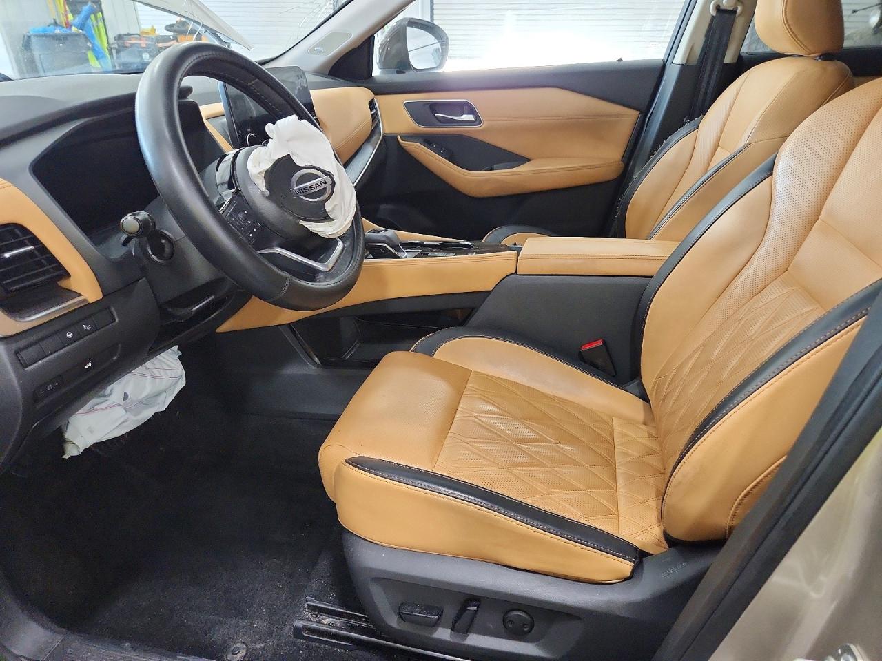 2021 Nissan Rogue Platinum Золотой vin: JN8AT3DC2MW107690