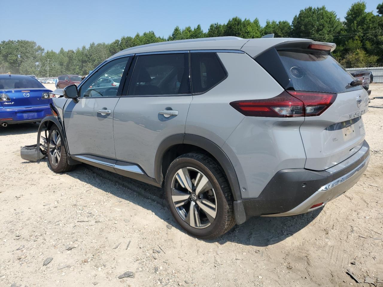 2021 Nissan Rogue Platinum Gray vin: JN8AT3DD2MW319725