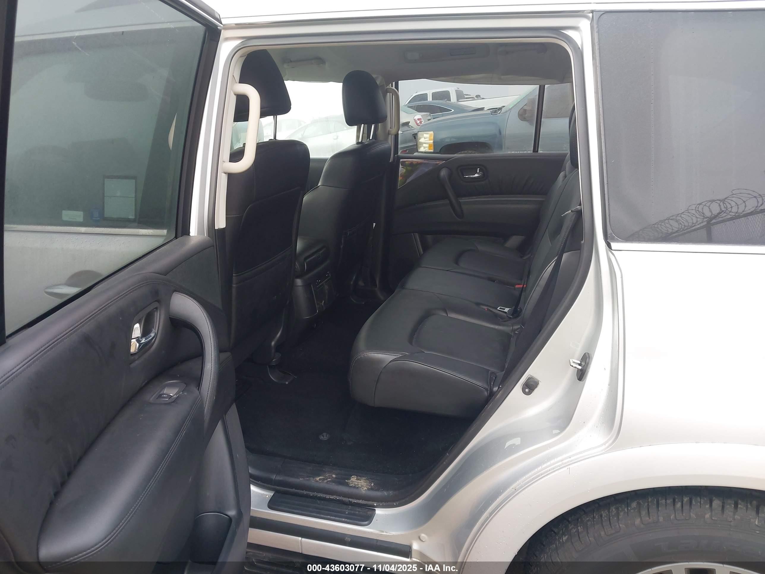 2022 Nissan Armada Sv 2wd Silver vin: JN8AY2AC3N9162732