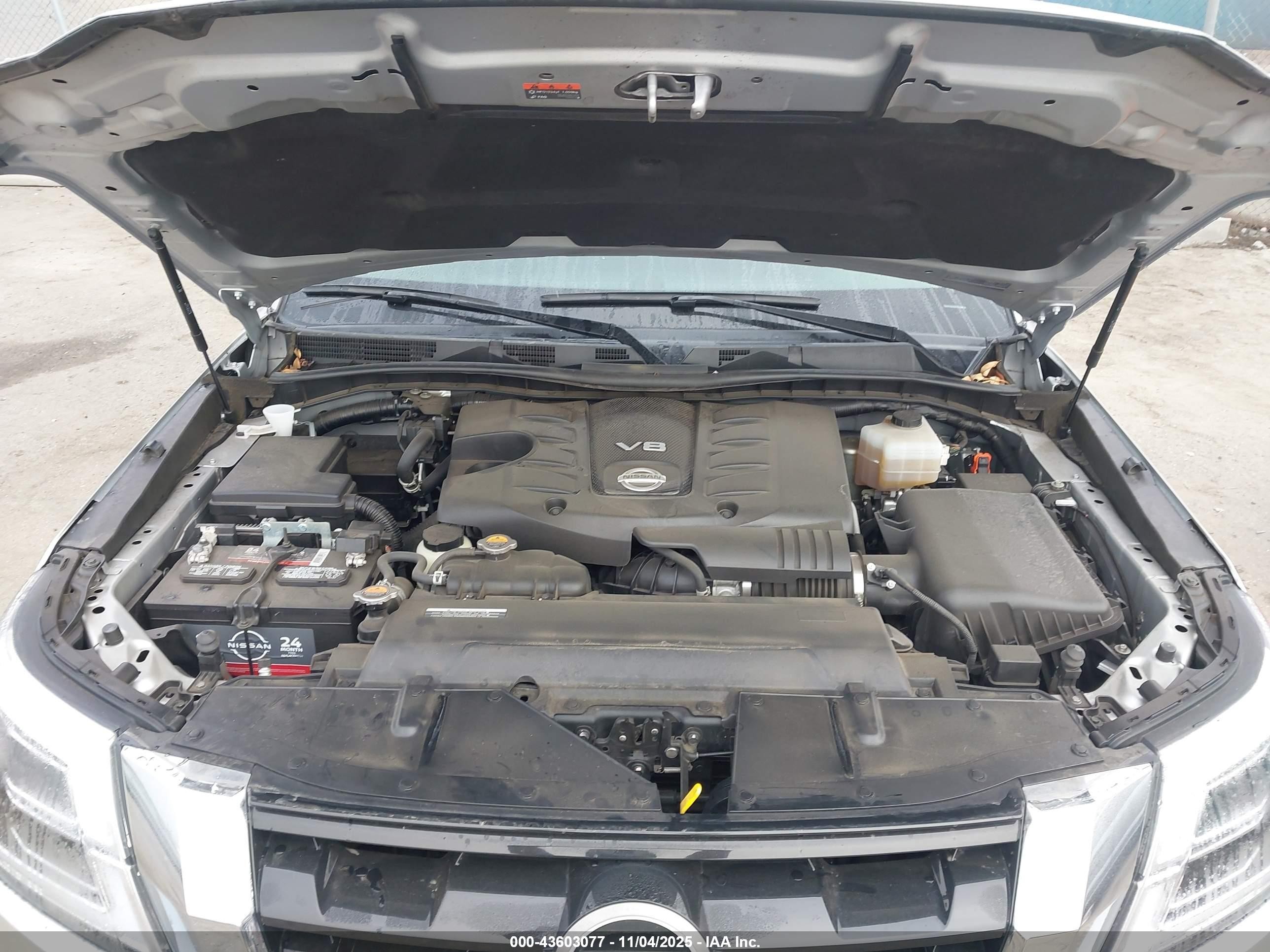 2022 Nissan Armada Sv 2wd Silver vin: JN8AY2AC3N9162732