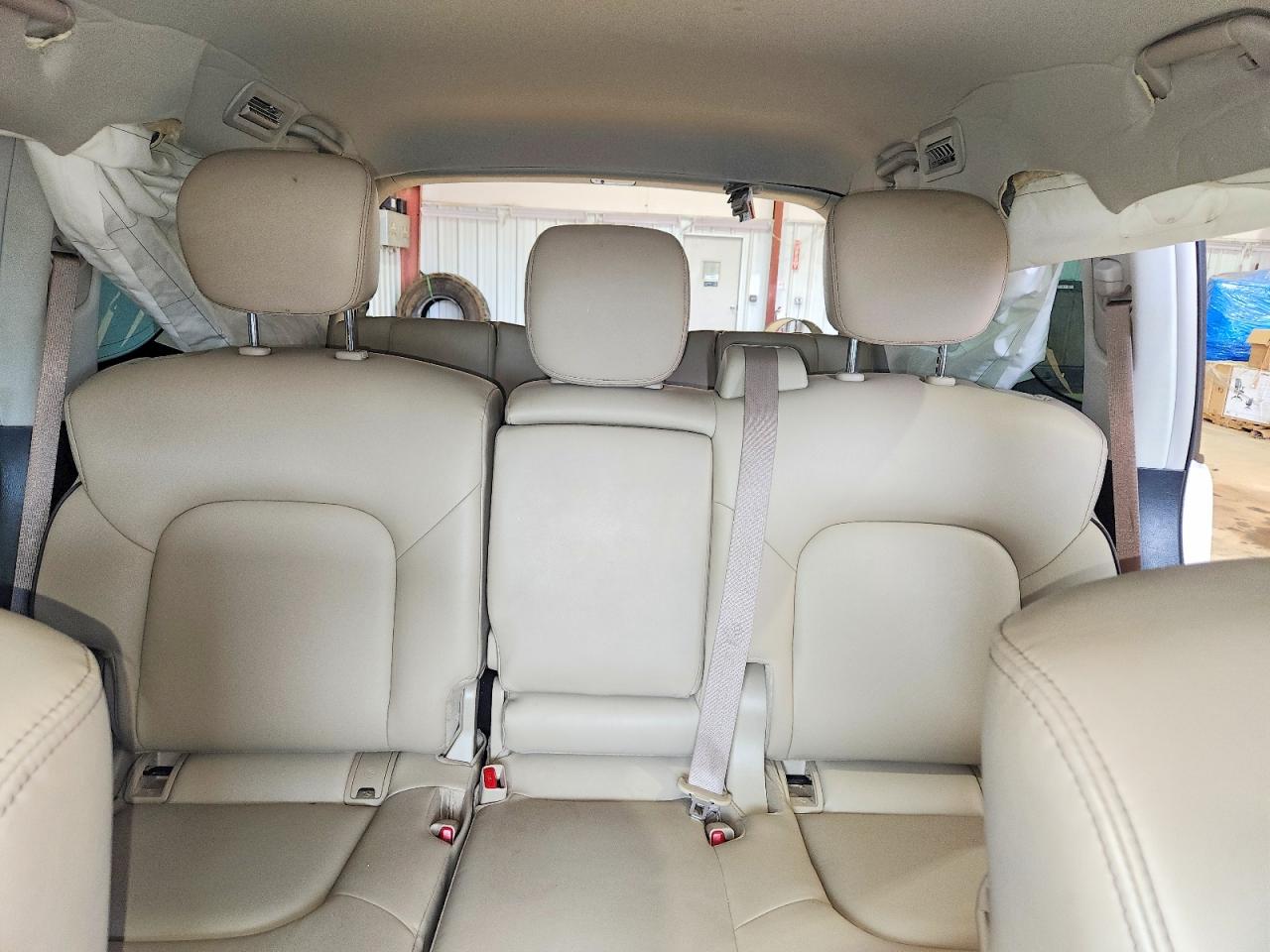 2023 Nissan Armada Sv White vin: JN8AY2AC4P9182765