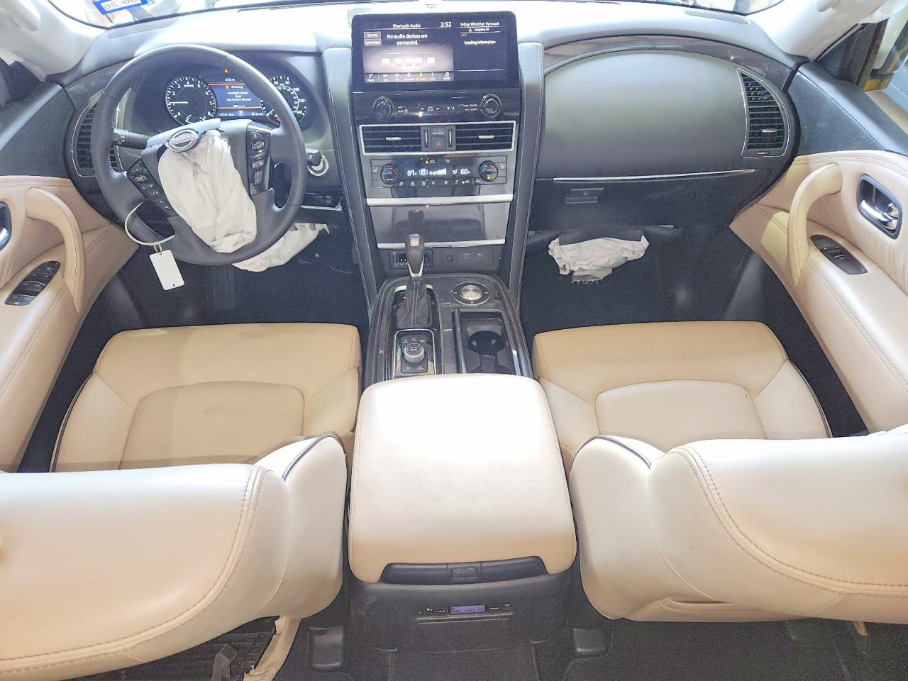 2023 Nissan Armada Sv White vin: JN8AY2AC4P9182765