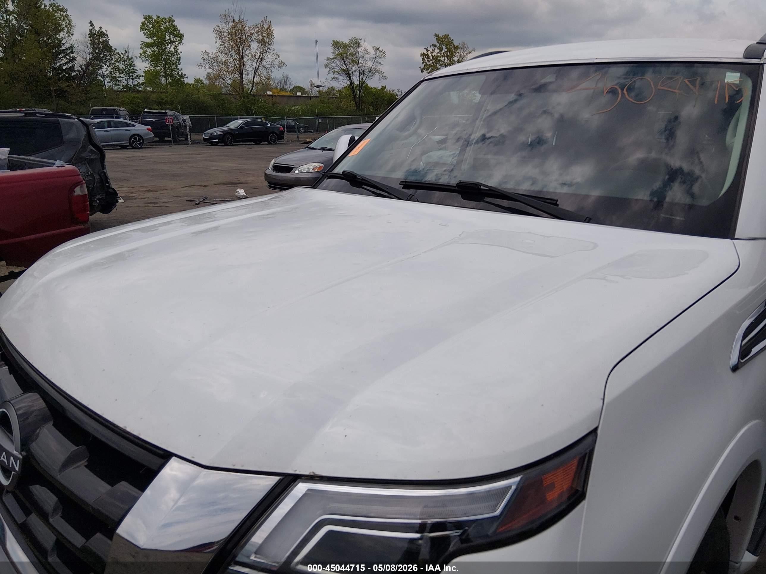 2022 Nissan Armada Sv 4wd Белый vin: JN8AY2AD5N9678230