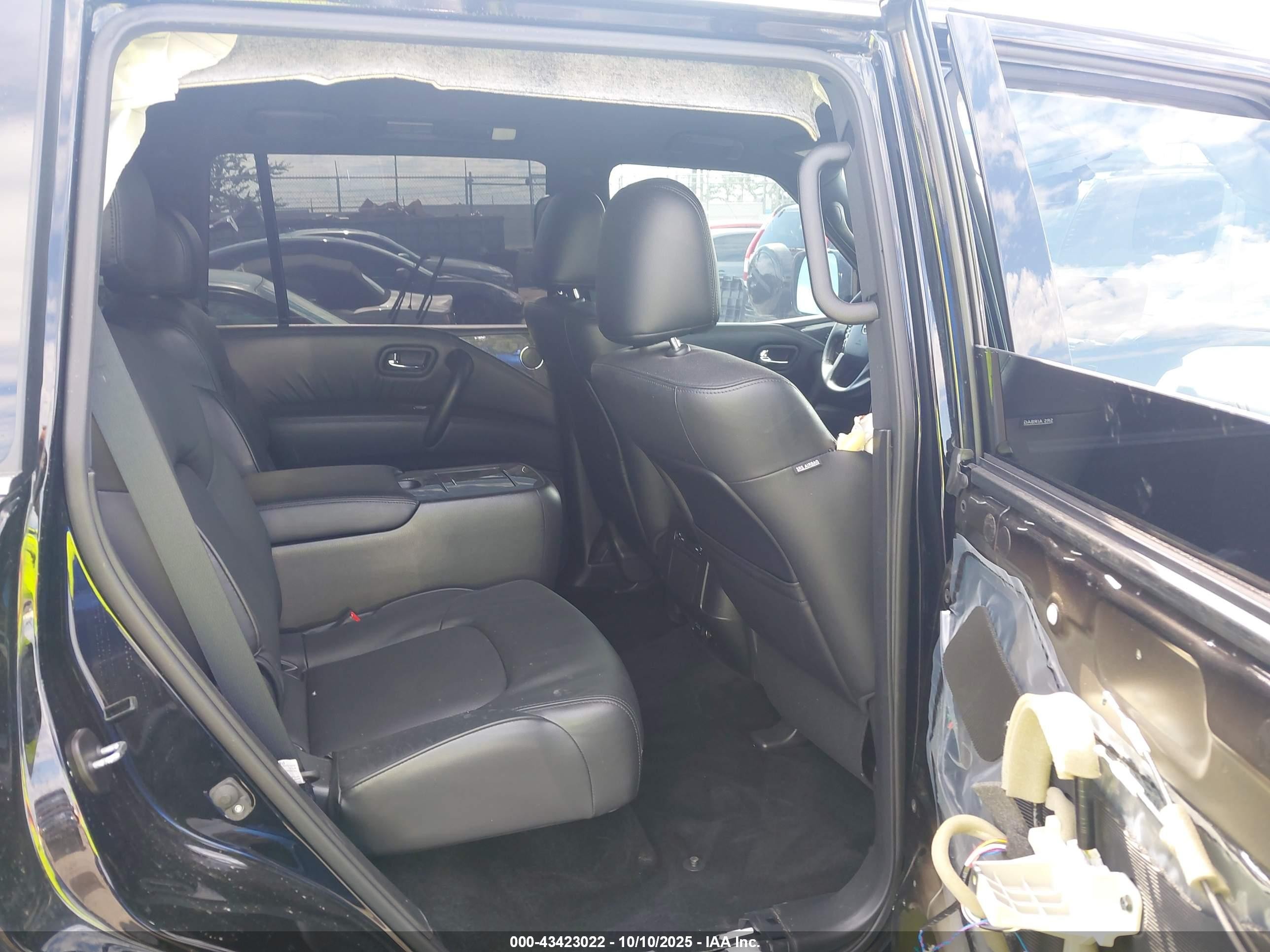 2022 Nissan Armada Sl 2wd Черный vin: JN8AY2BA0N9391611