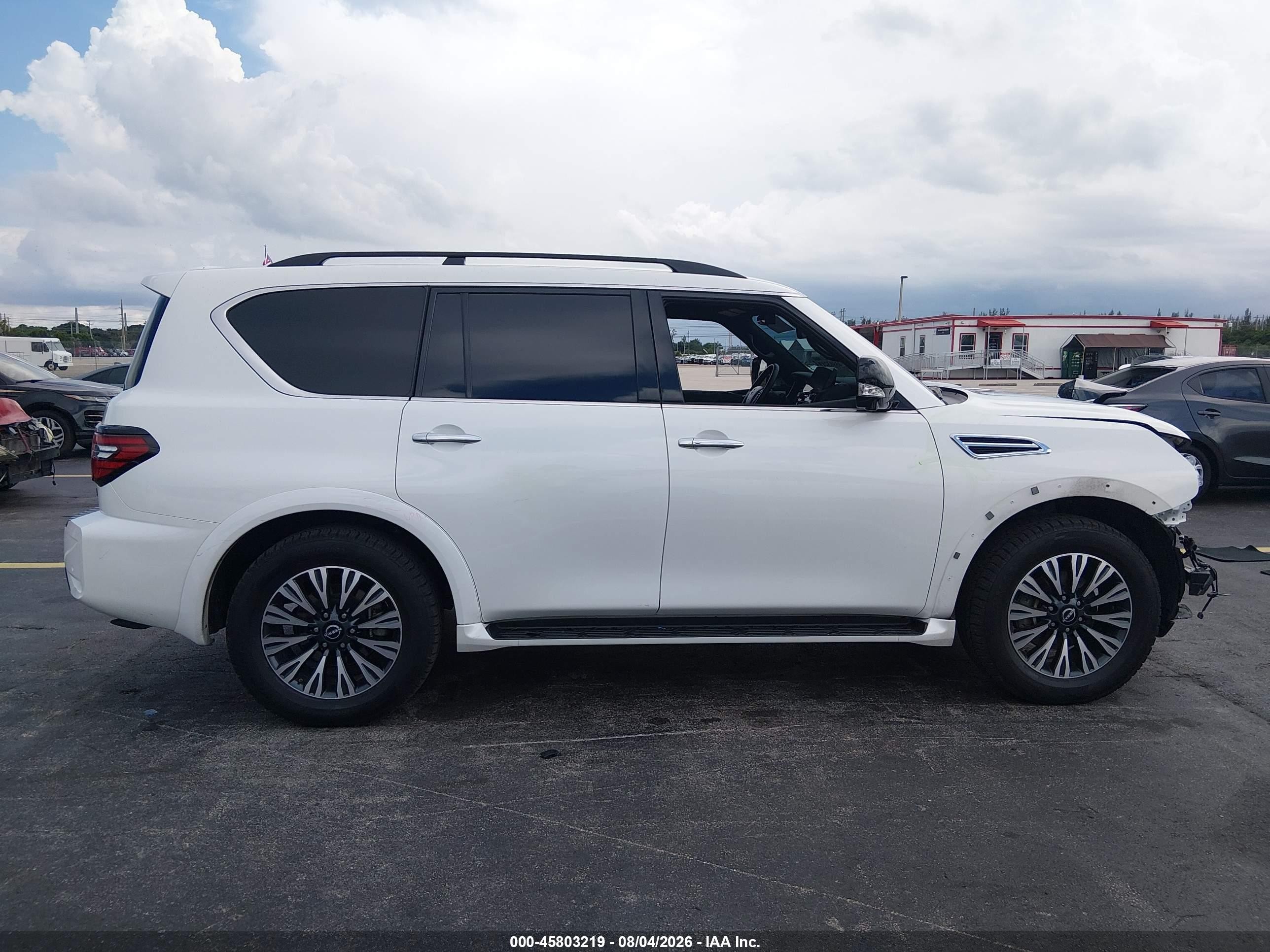 2024 Nissan Armada Sl 2wd Белый vin: JN8AY2BA0R9416335