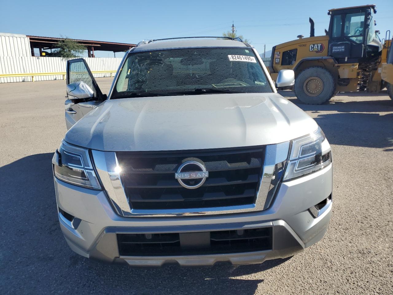 2023 Nissan Armada Sl Silver vin: JN8AY2BA2P9402174
