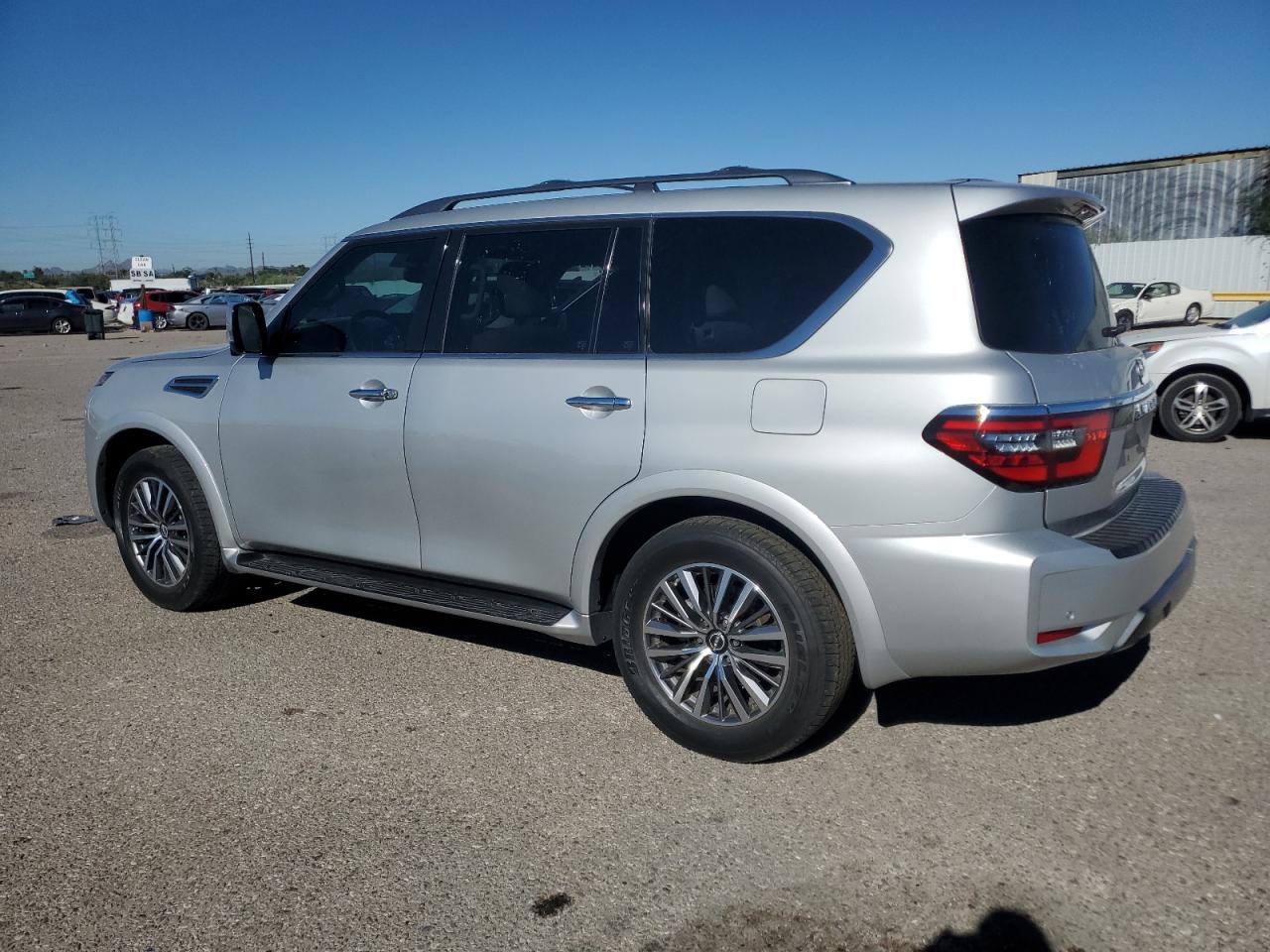 2023 Nissan Armada Sl Silver vin: JN8AY2BA2P9402174