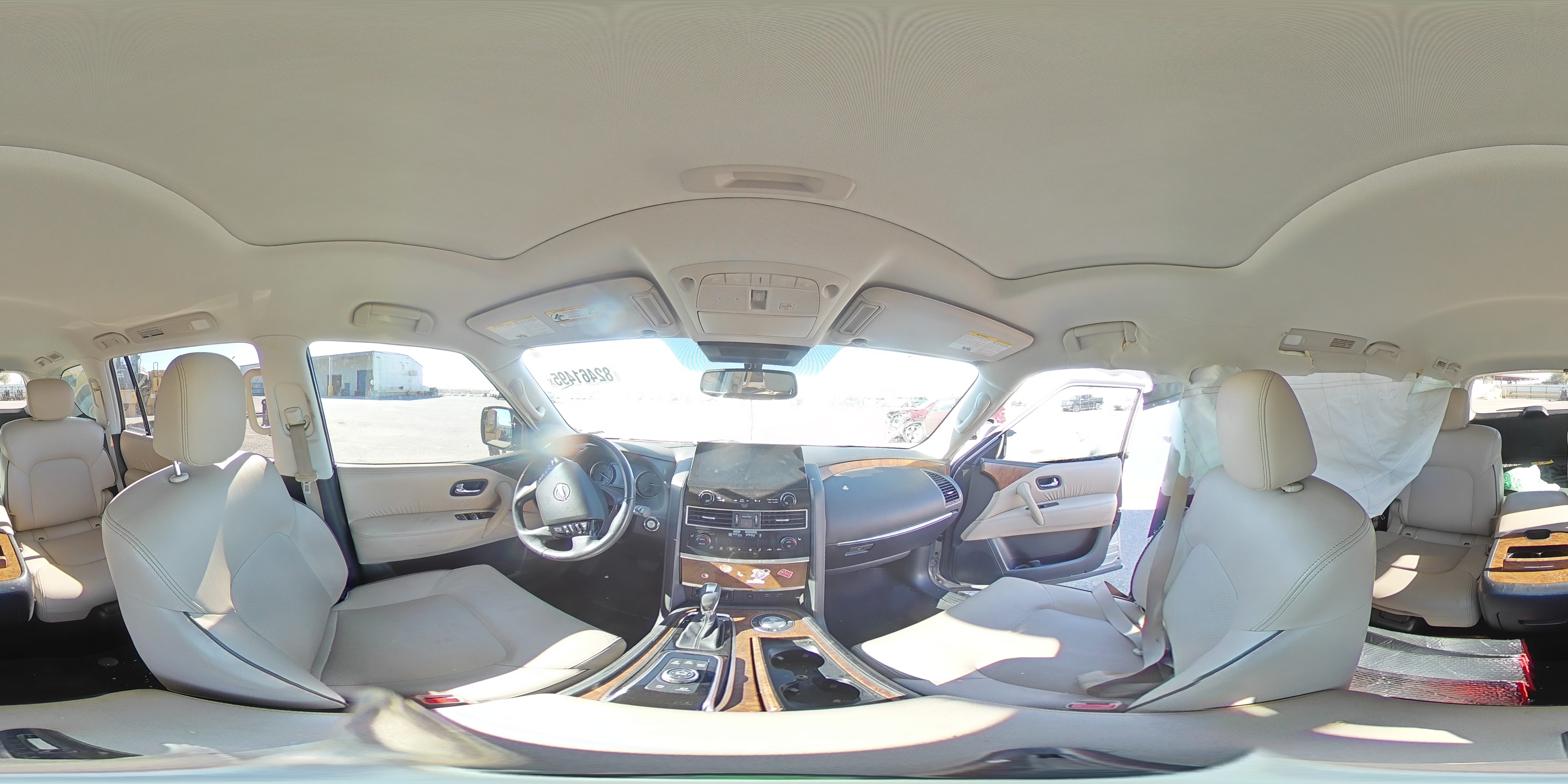 2023 Nissan Armada Sl Silver vin: JN8AY2BA2P9402174