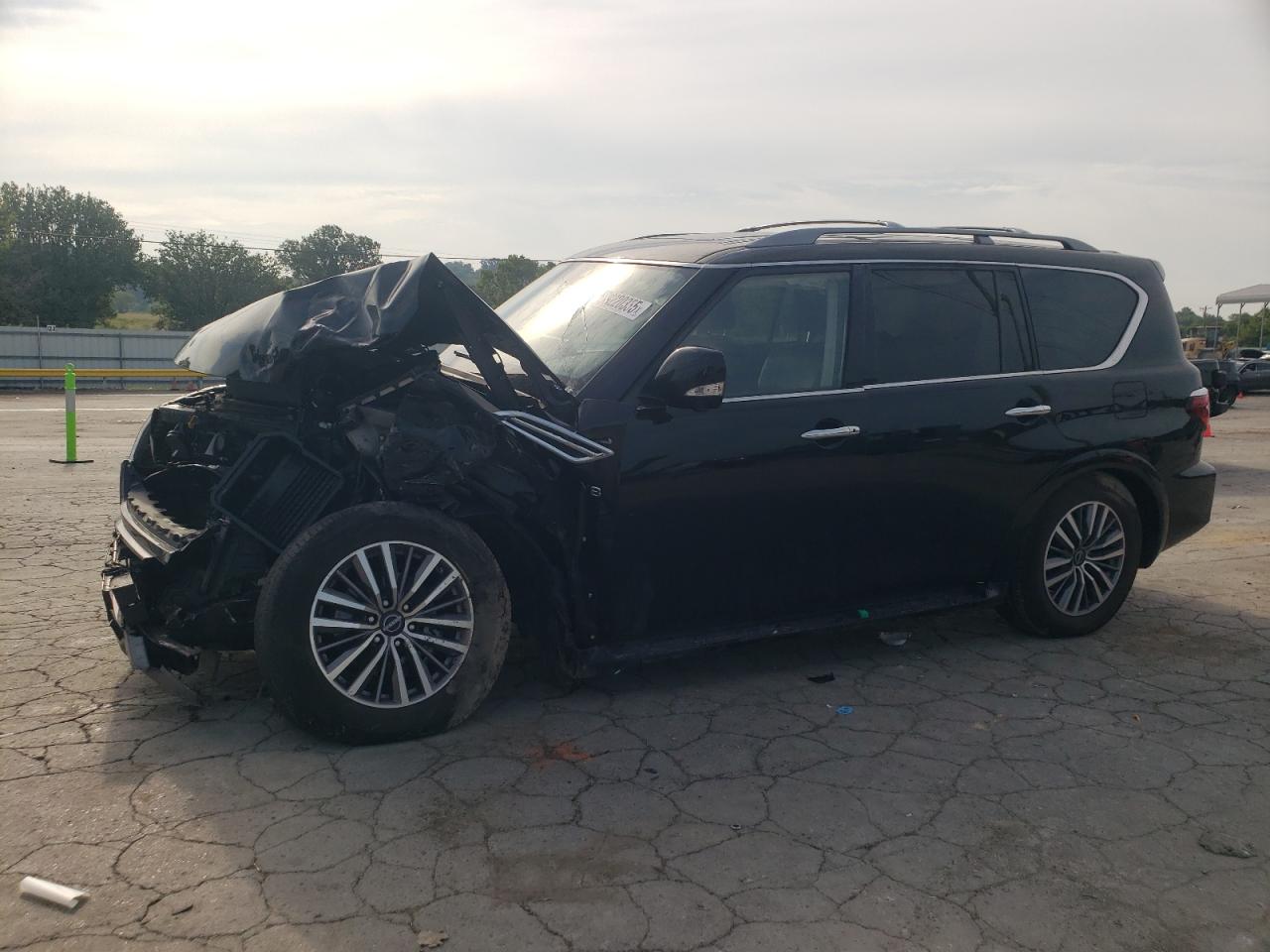 2022 Nissan Armada Sl Black vin: JN8AY2BAXN9392572