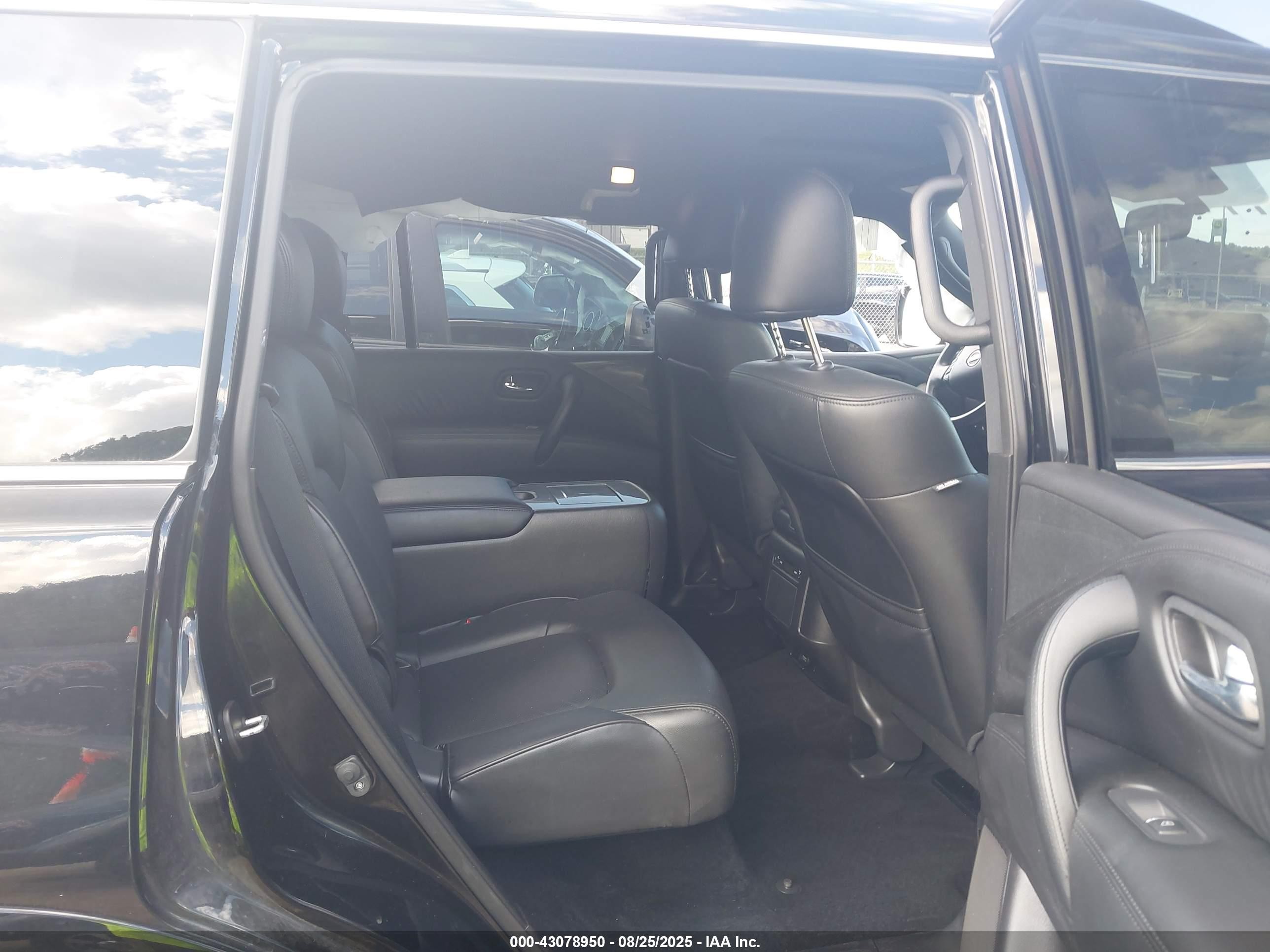 2023 Nissan Armada Sl 4wd Black vin: JN8AY2BB3P9832658